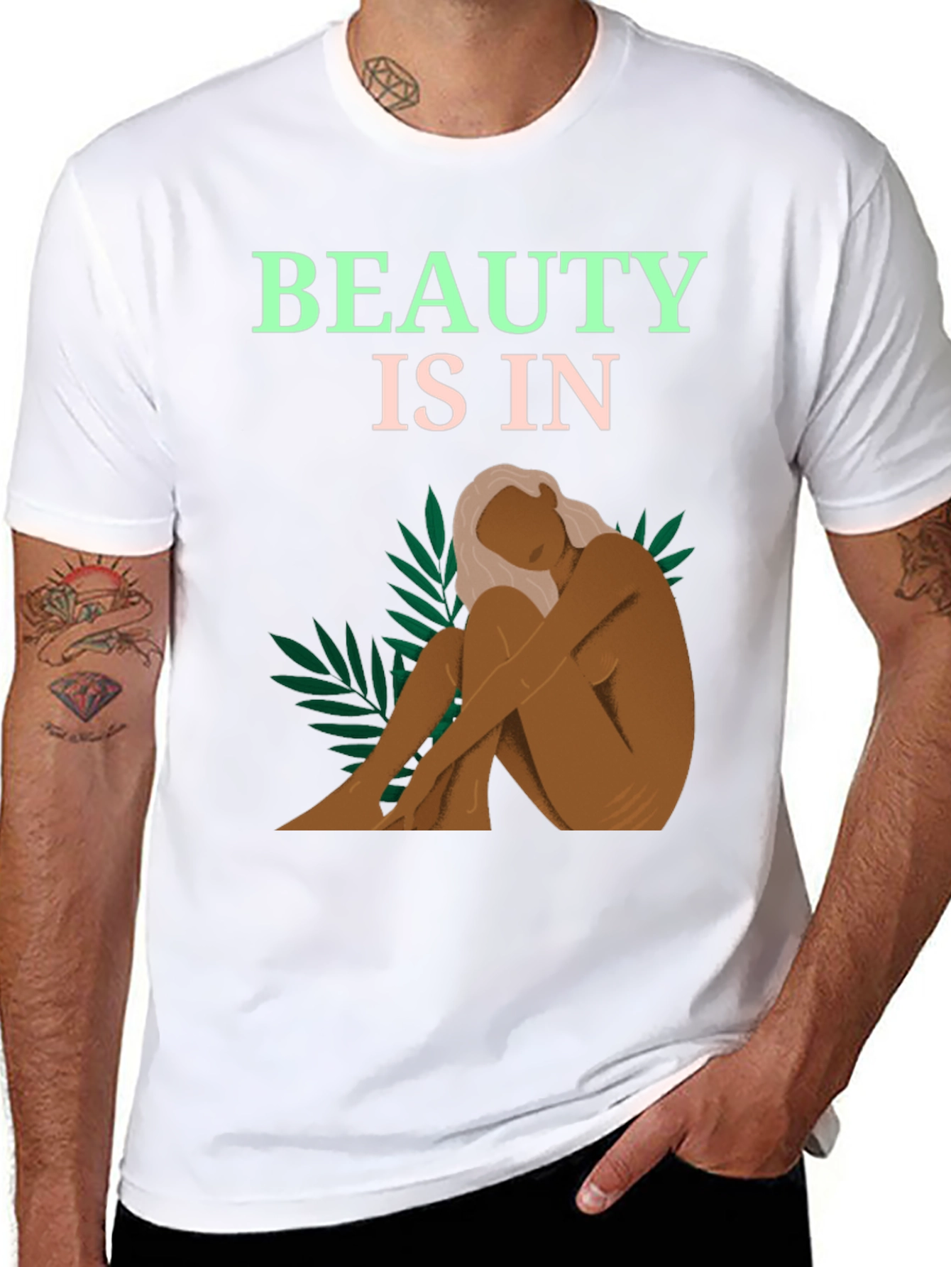 Beauty Within Graphic Tee - Unisex Casual Shirt