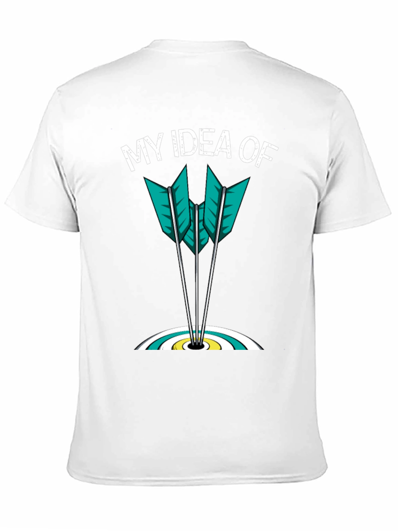 My Idea Of Archery Arrows Target Graphic T-Shirt