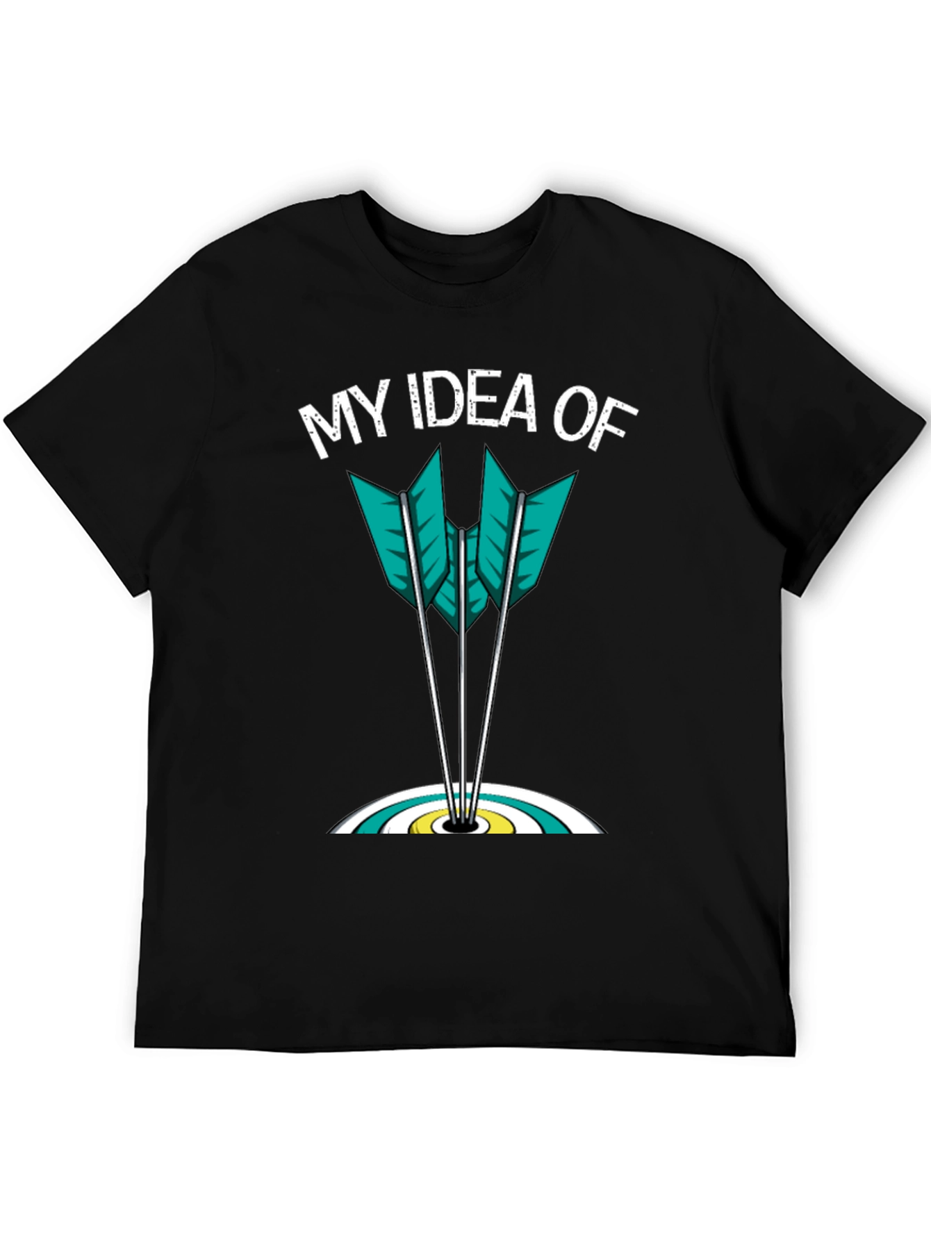 My Idea Of Archery Arrows Target Graphic T-Shirt