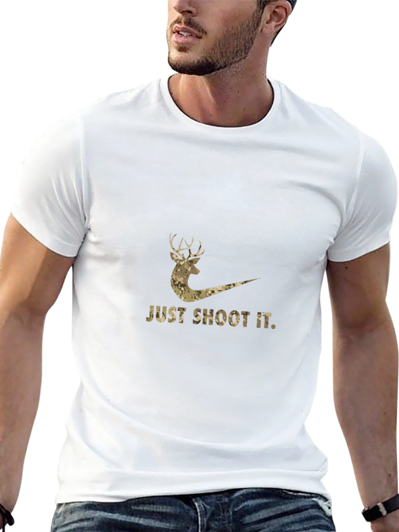 Just Shoot It Deer Hunting T-Shirt