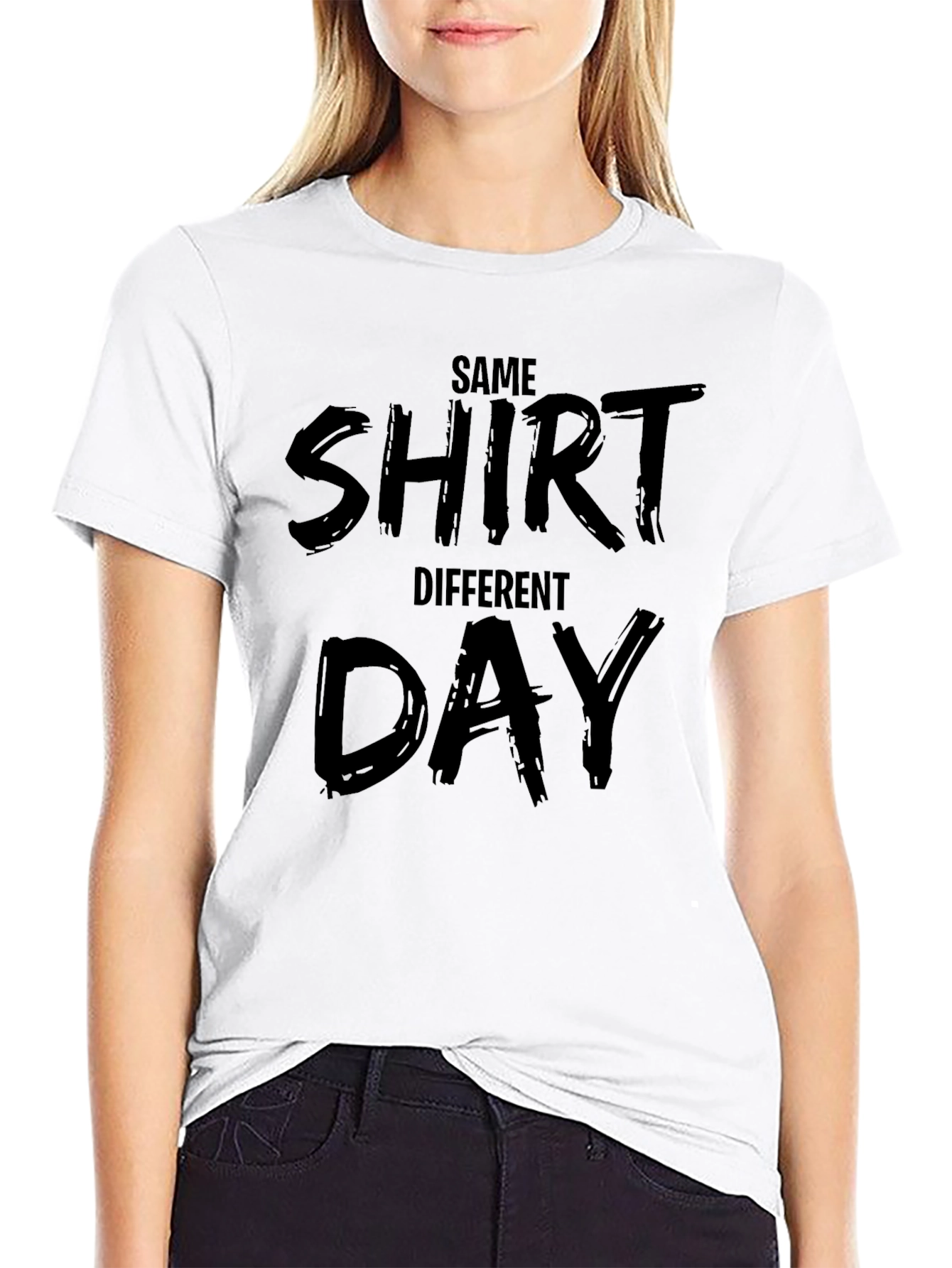 Same Shirt Different Day Graphic Tee