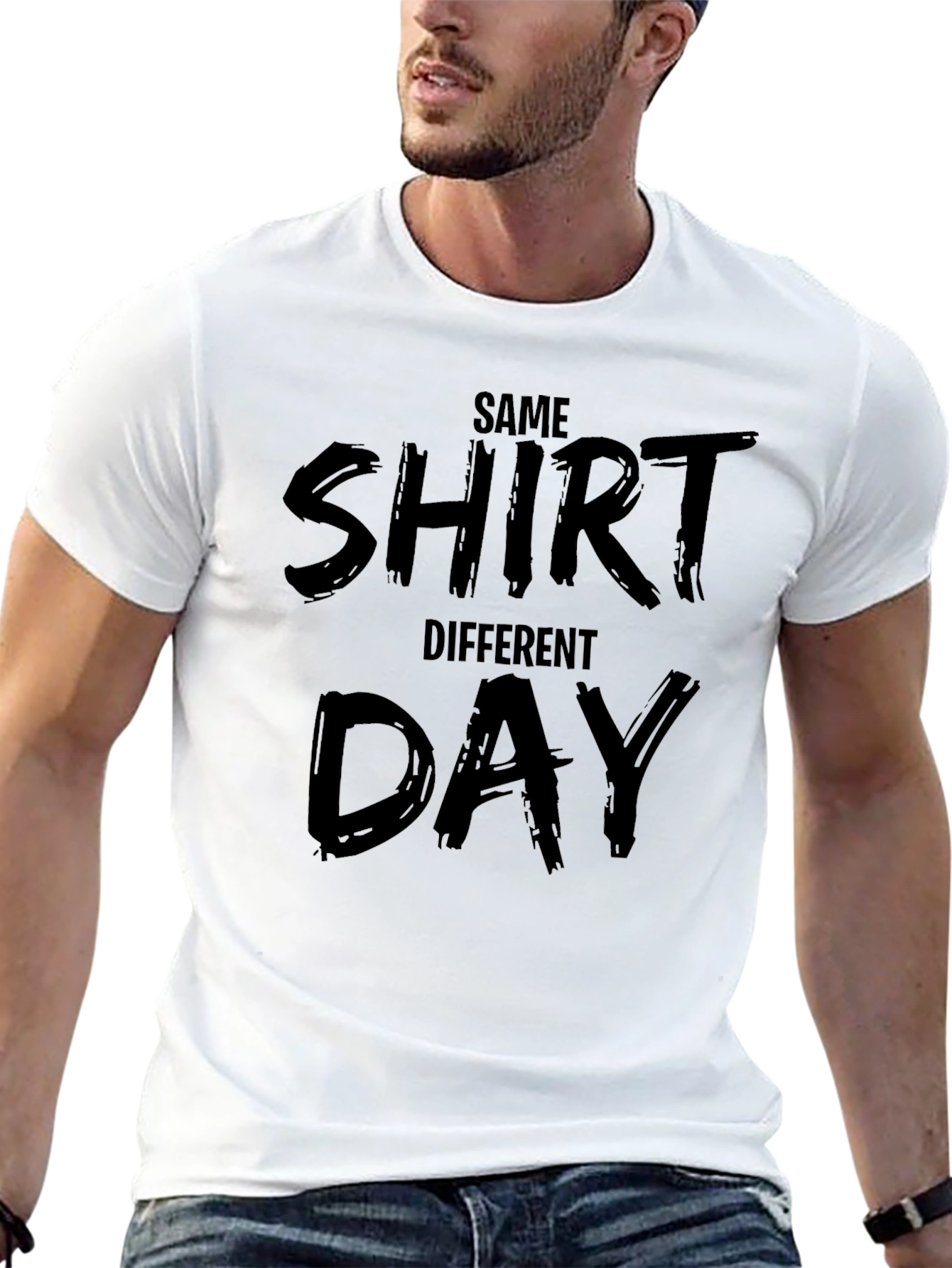 Same Shirt Different Day Graphic Tee