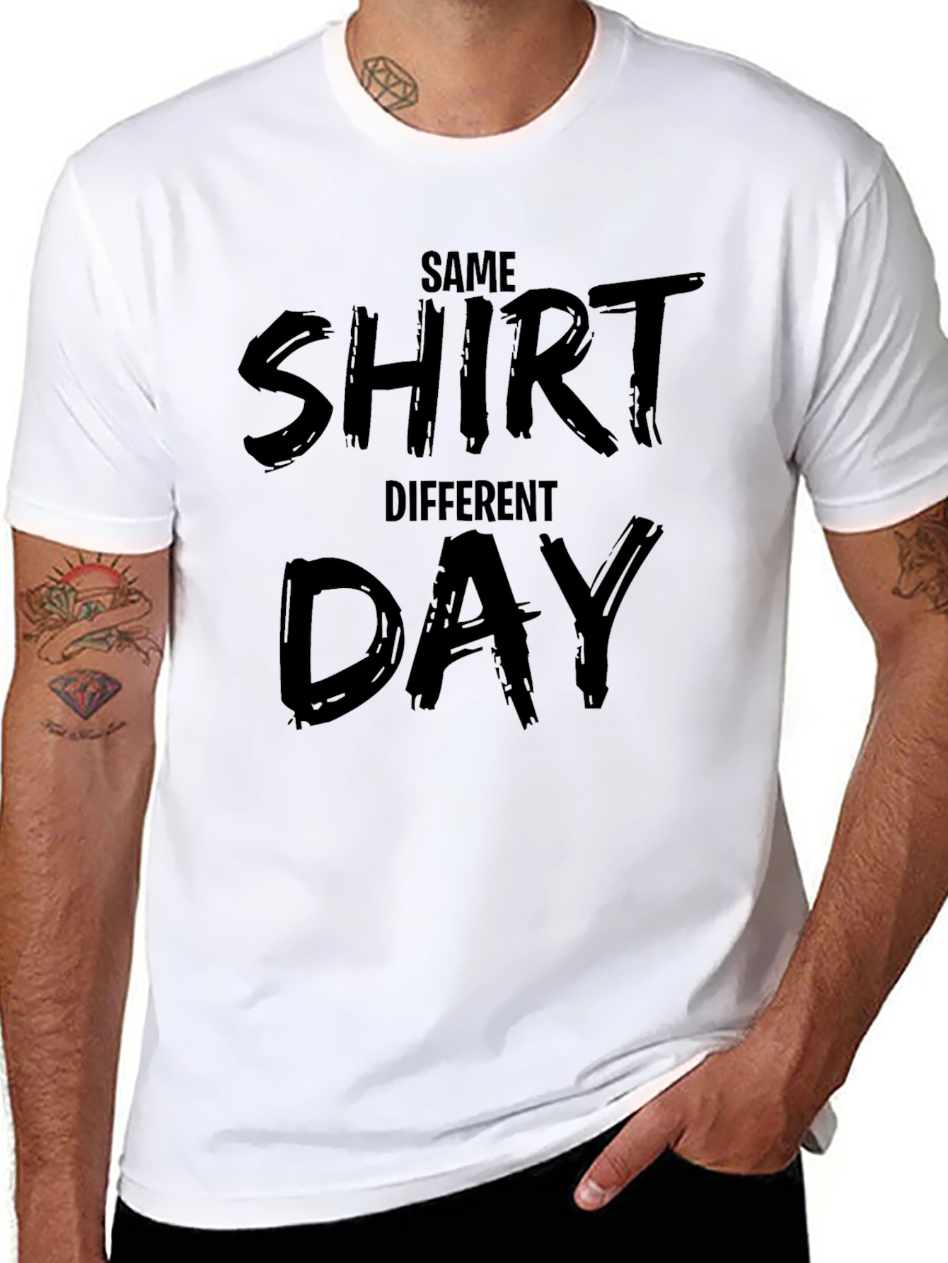 Same Shirt Different Day Graphic Tee