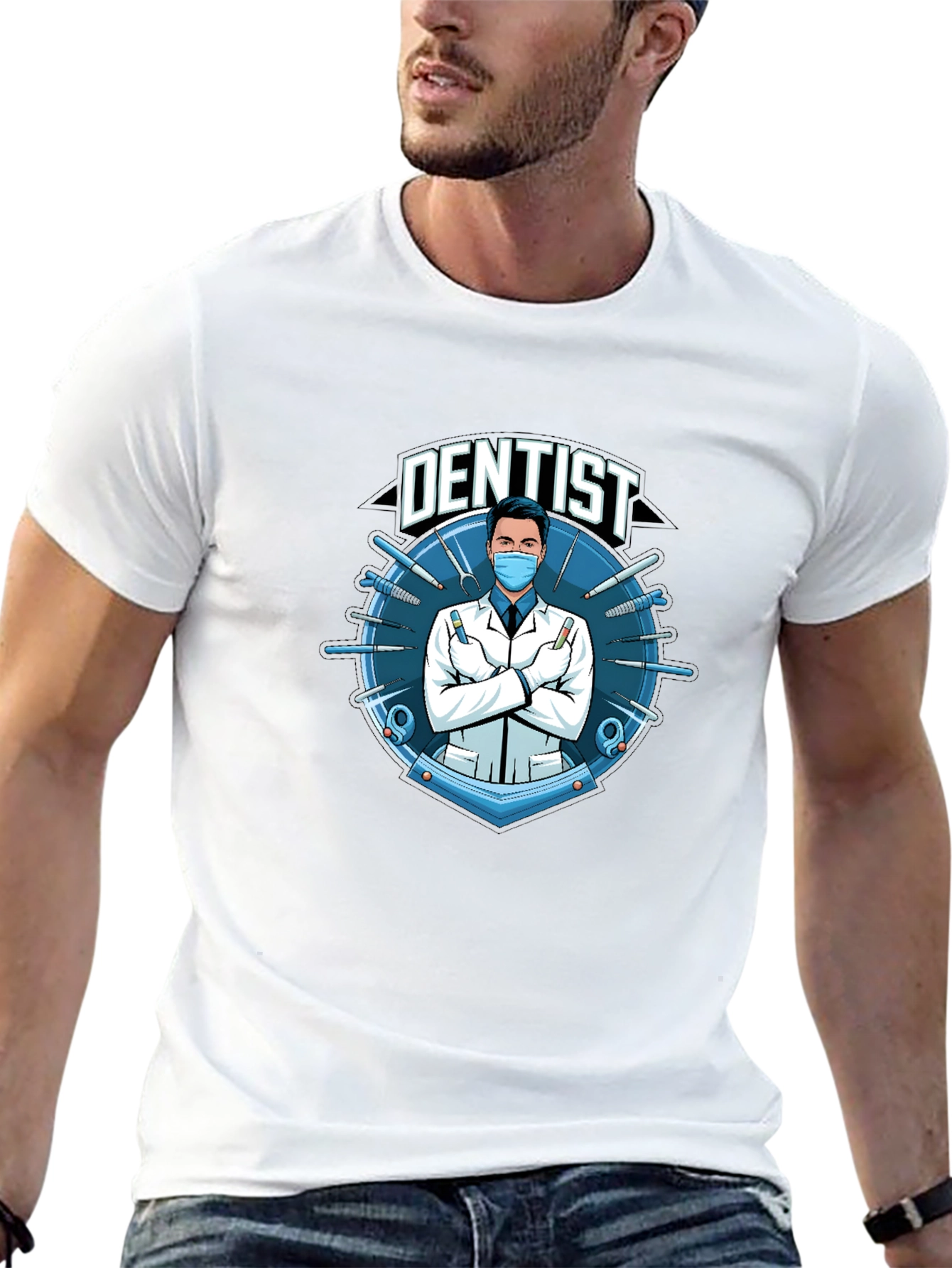 Dentist Graphic T-Shirt - Unique Design