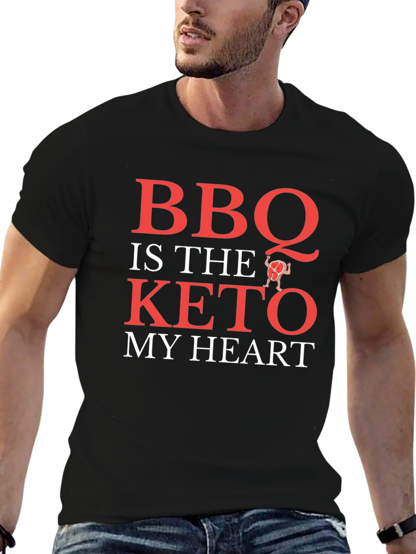 BBQ is the Keto My Heart T-Shirt
