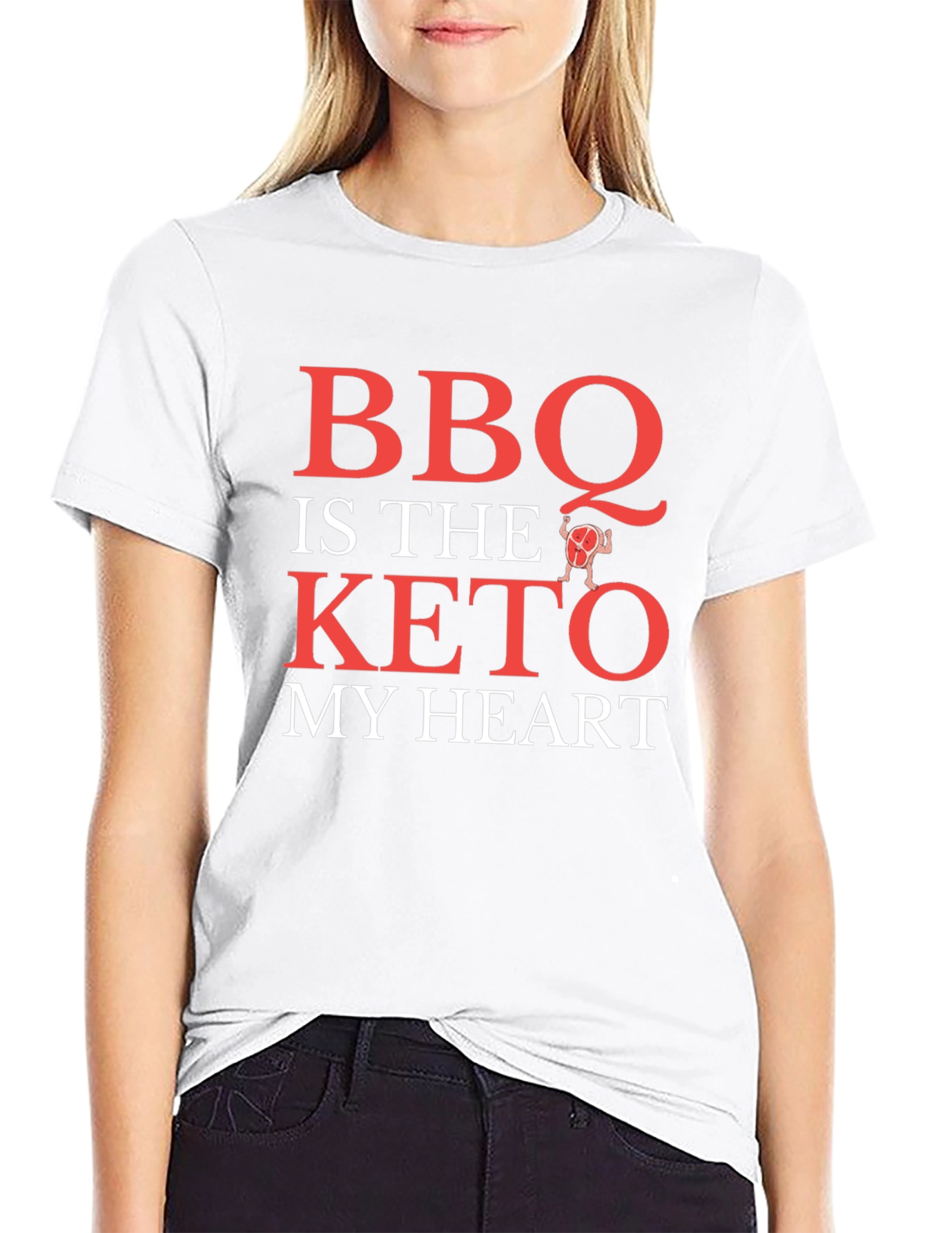 BBQ is the Keto My Heart T-Shirt