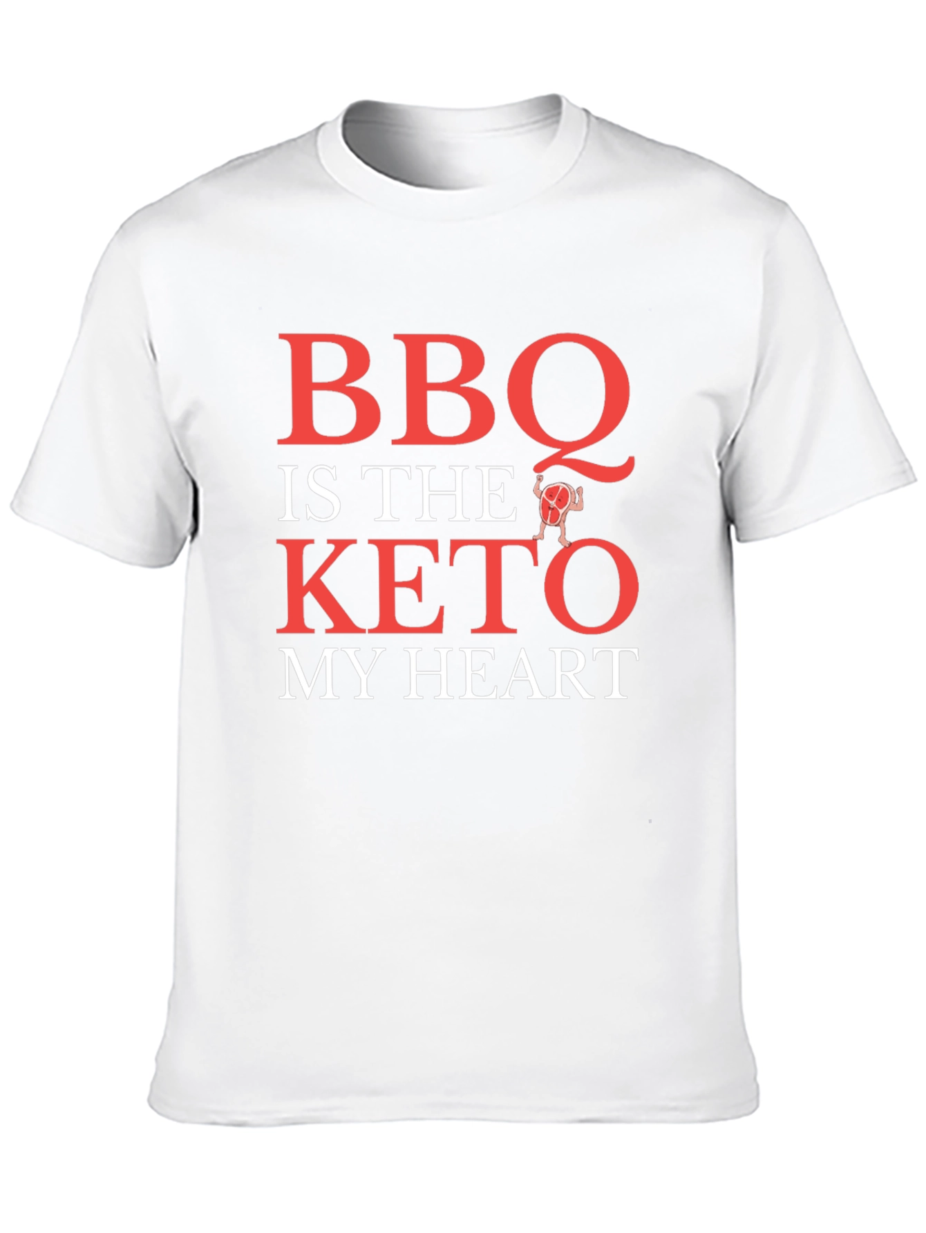 BBQ is the Keto My Heart T-Shirt