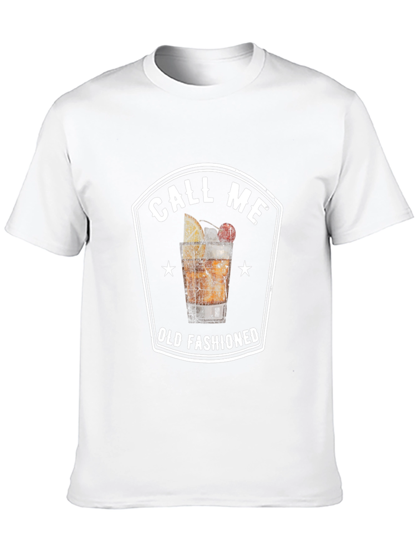 Call Me Old Fashioned Graphic Tee - Black