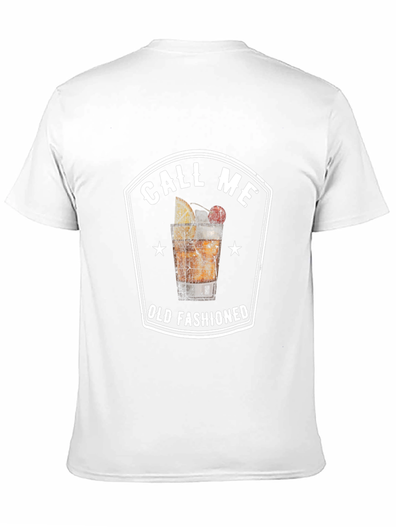 Call Me Old Fashioned Graphic Tee - Black