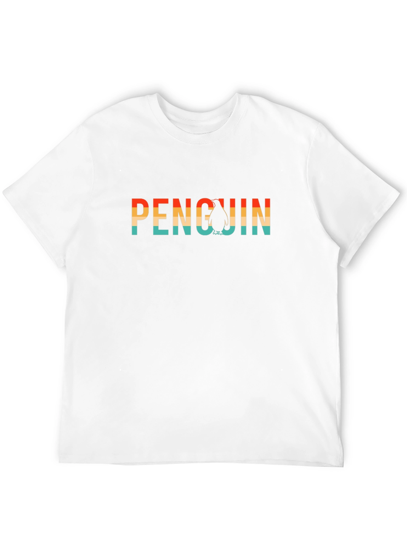 Retro Penguin Graphic Tee - Classic Style