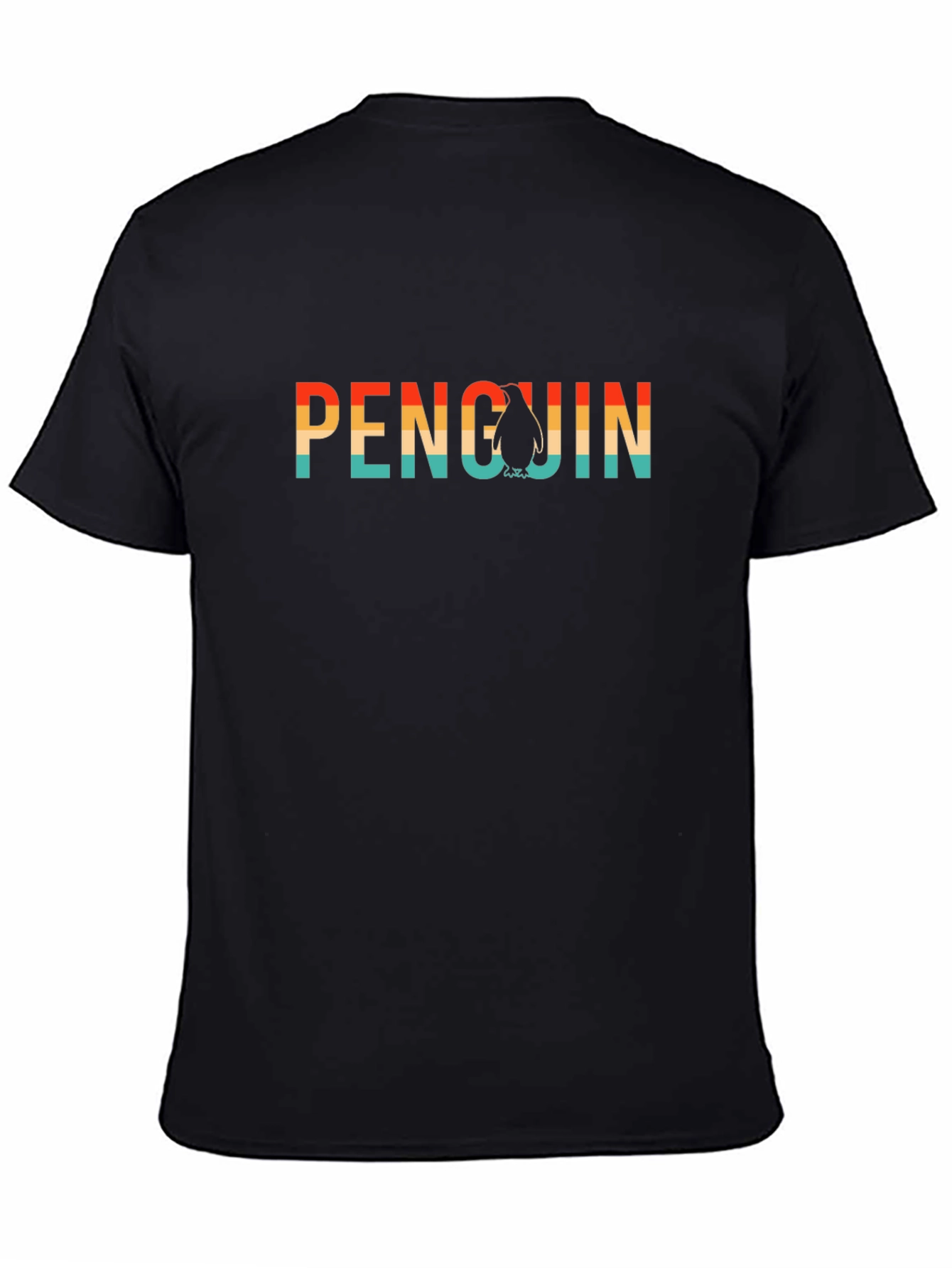 Retro Penguin Graphic Tee - Classic Style