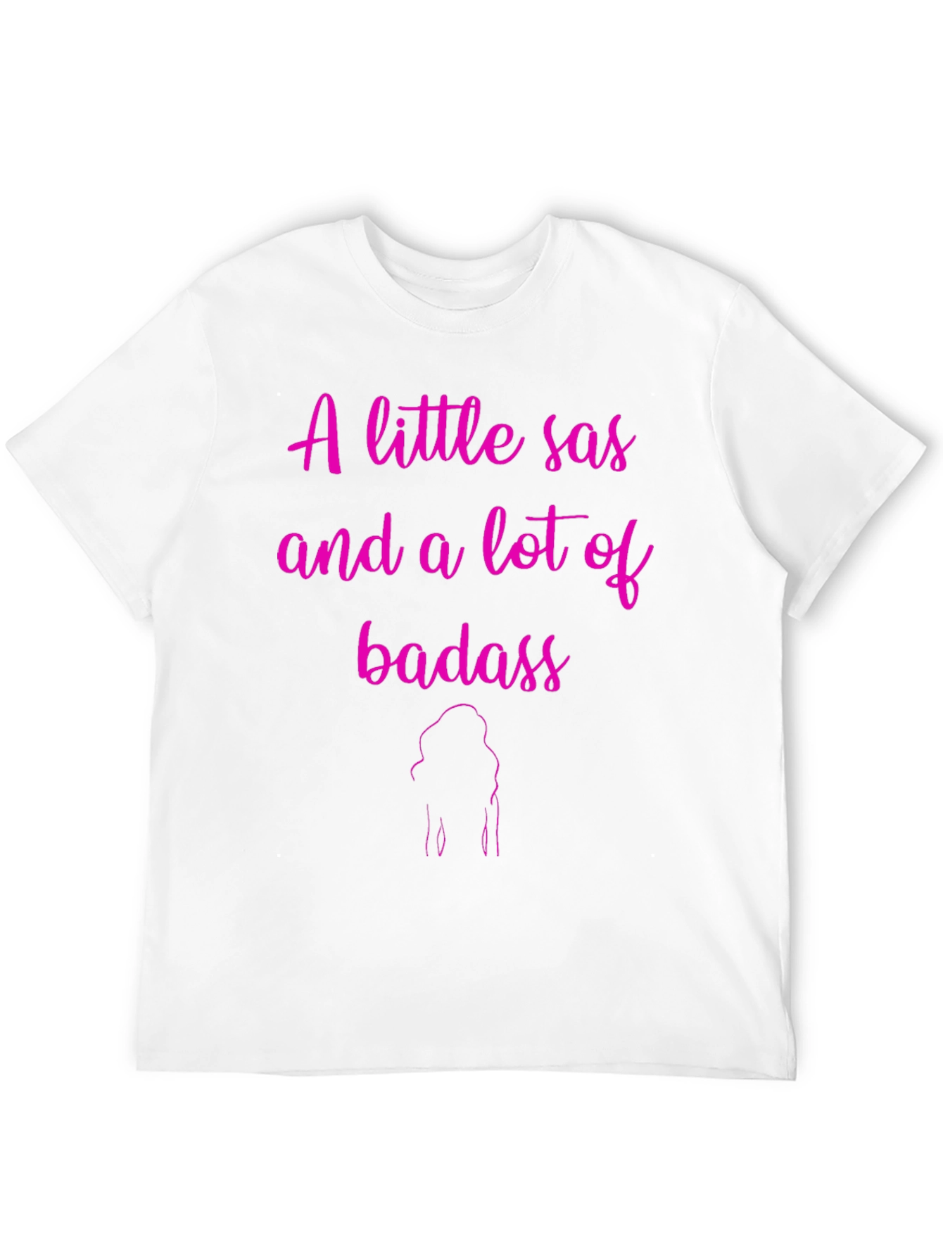 Sassy Badass Graphic T-Shirt - Bold & Stylish