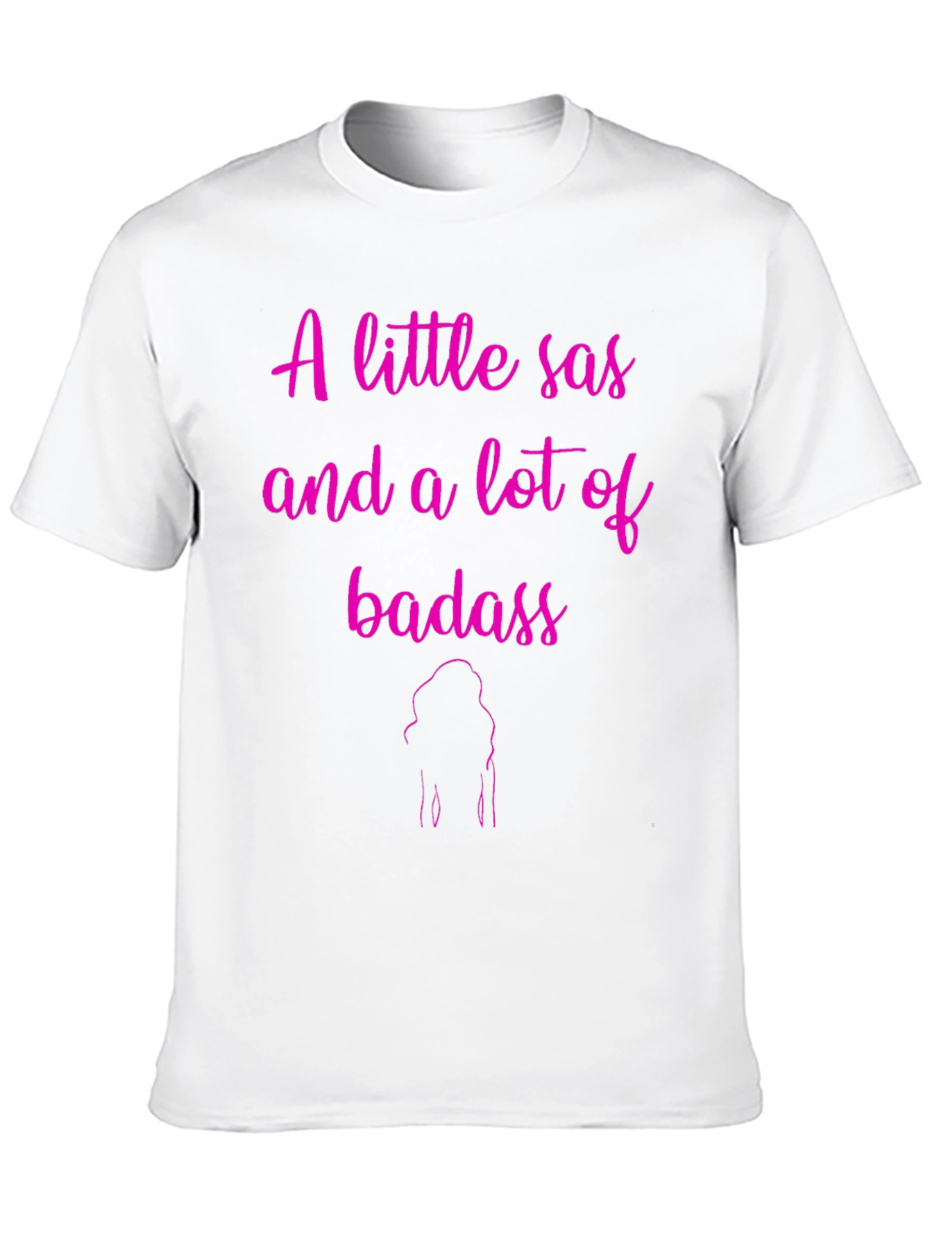 Sassy Badass Graphic T-Shirt - Bold & Stylish