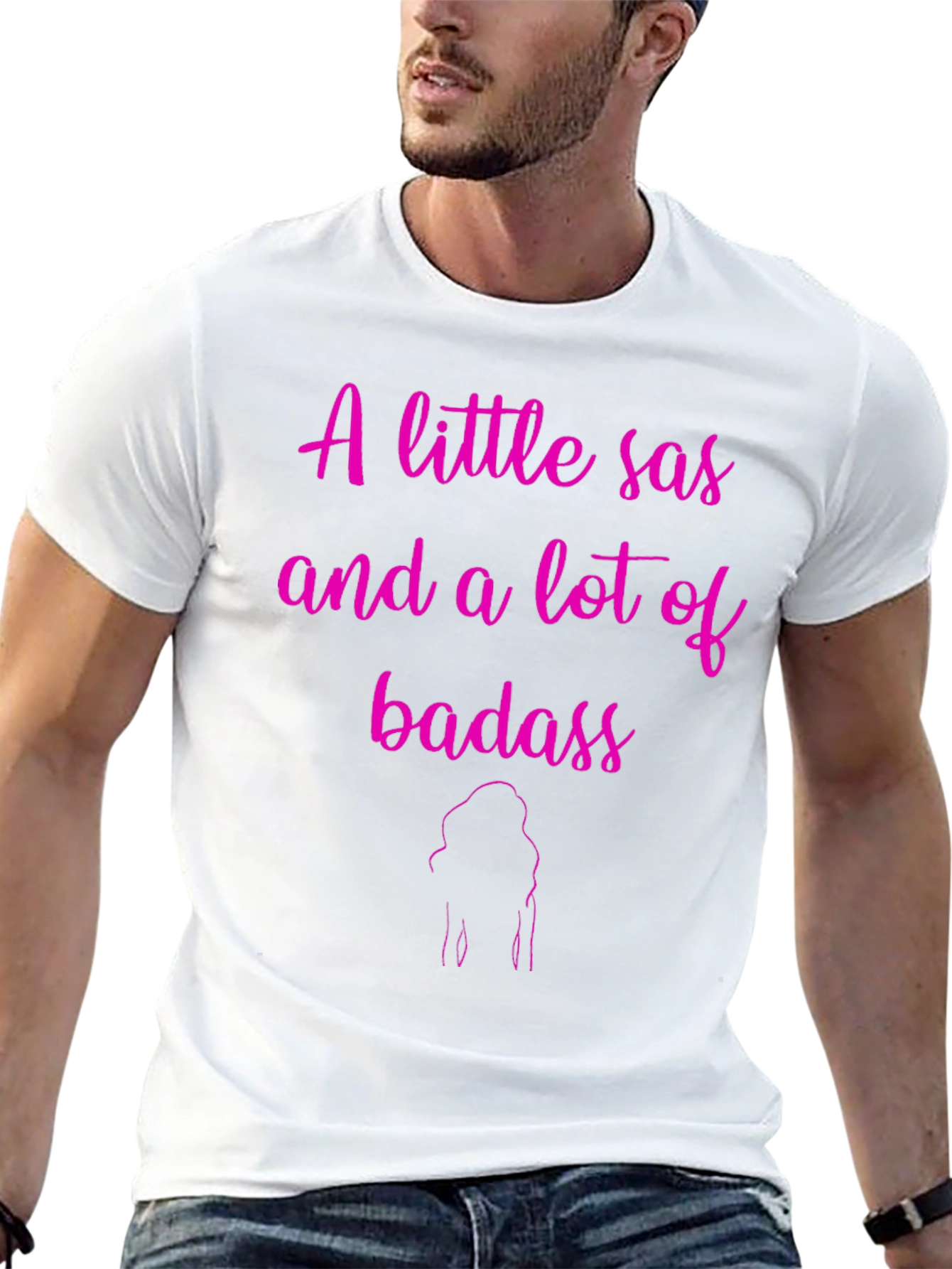 Sassy Badass Graphic T-Shirt - Bold & Stylish