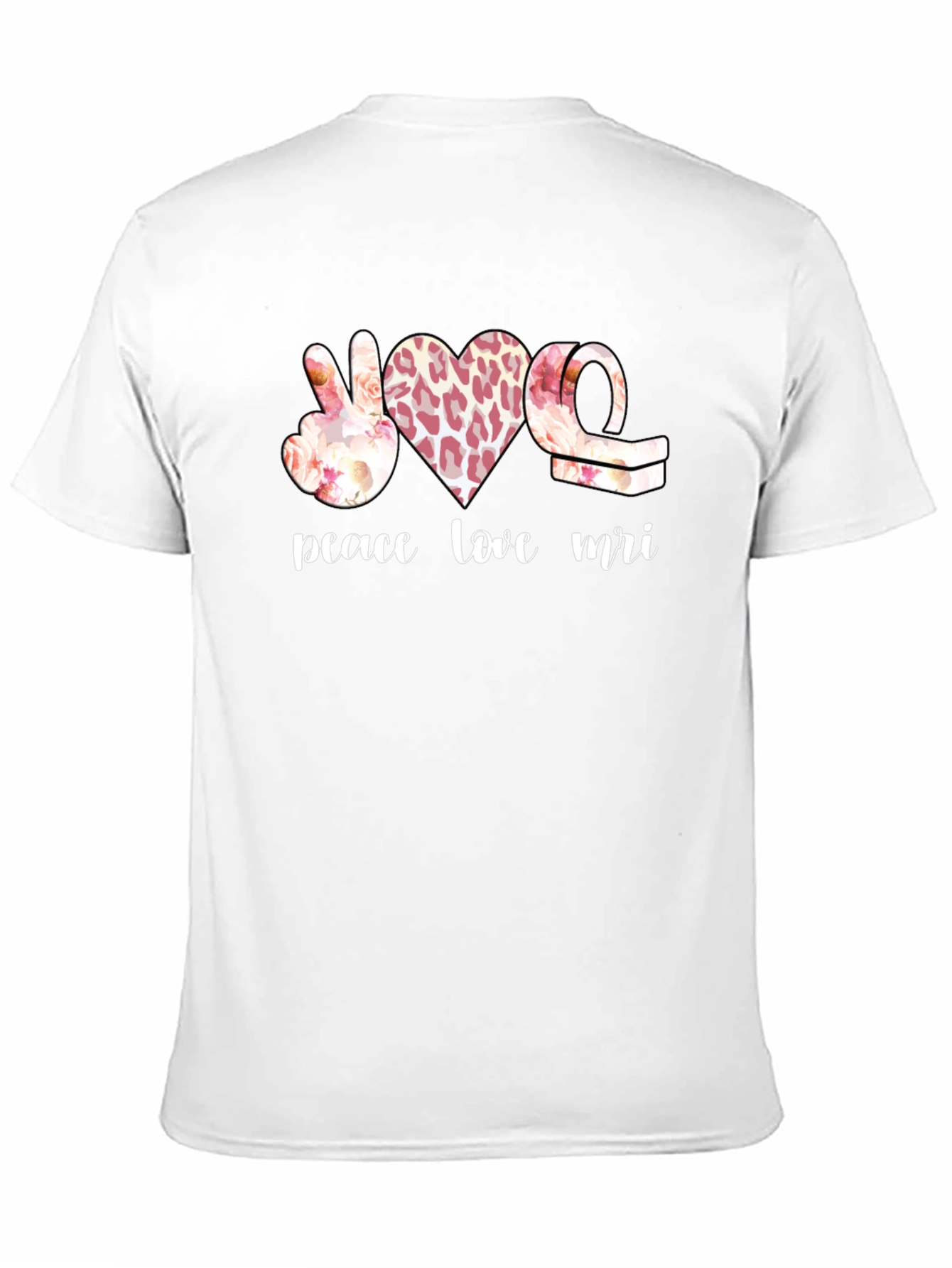 Peace Love MRI T-Shirt - Medical Imaging Tee