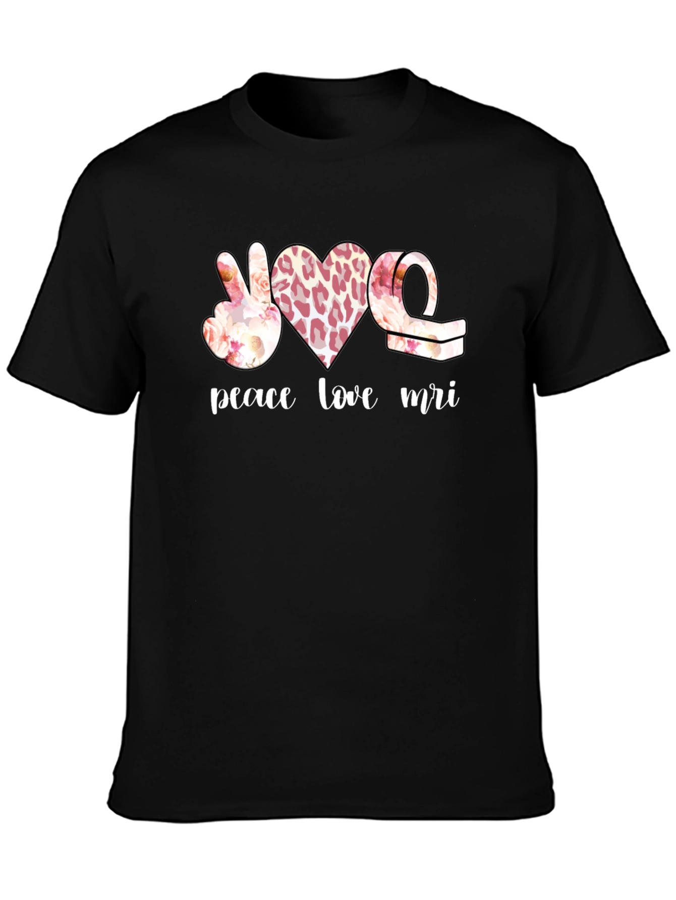 Peace Love MRI T-Shirt - Medical Imaging Tee