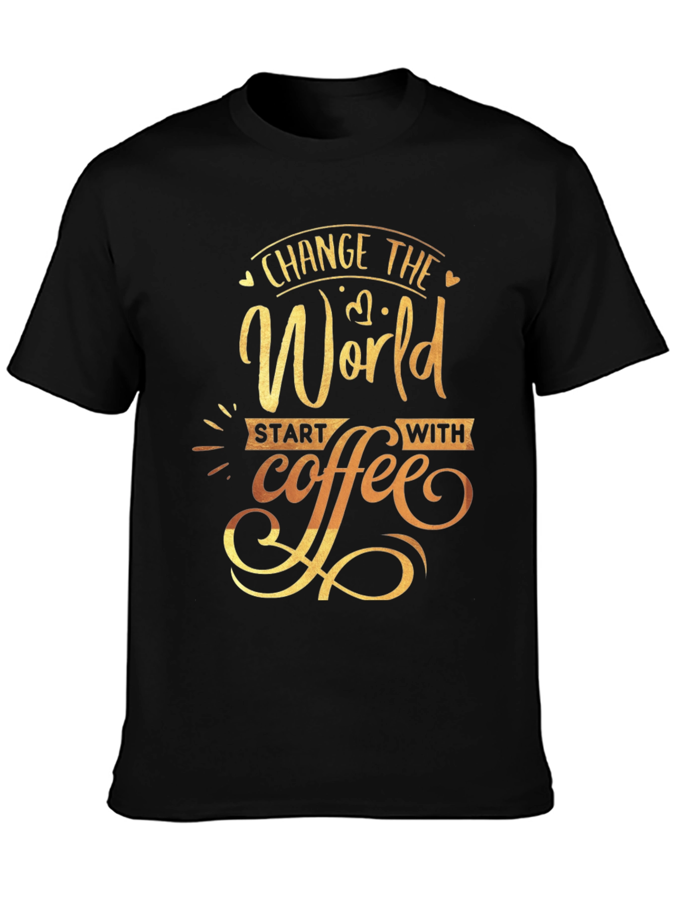 Change the World Coffee Graphic Tee