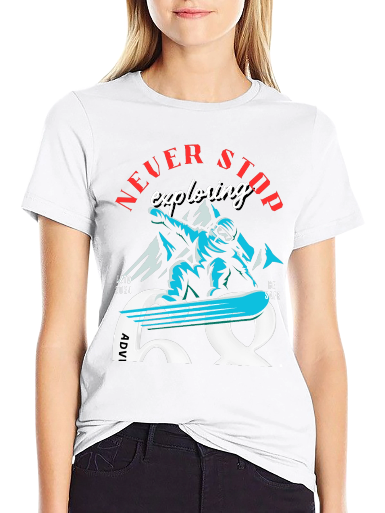 Never Stop Exploring Adventure T-Shirt