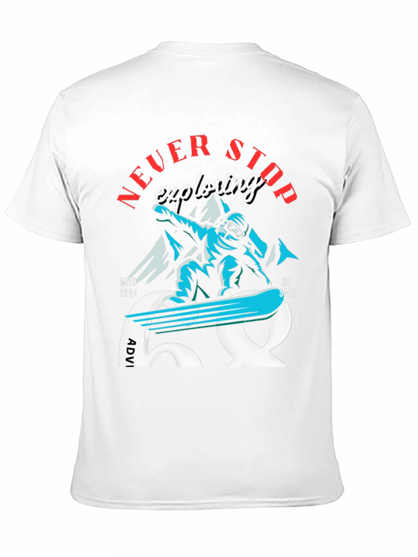 Never Stop Exploring Adventure T-Shirt