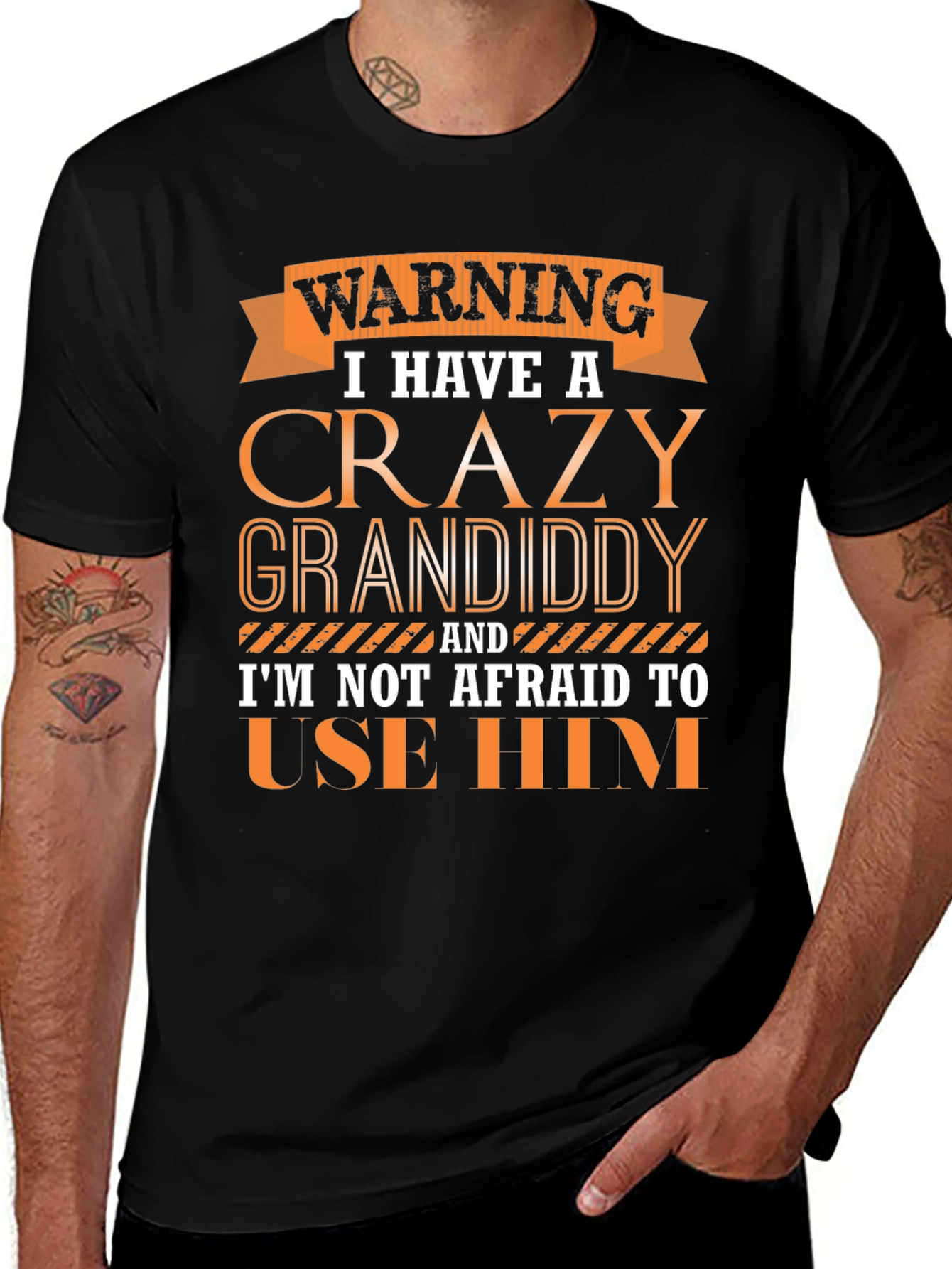 Crazy Granddaddy Novelty T-Shirt
