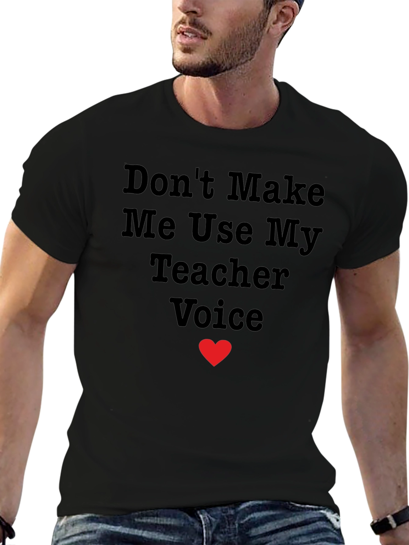 Teacher Voice T-Shirt - Funny Teaching Apparel