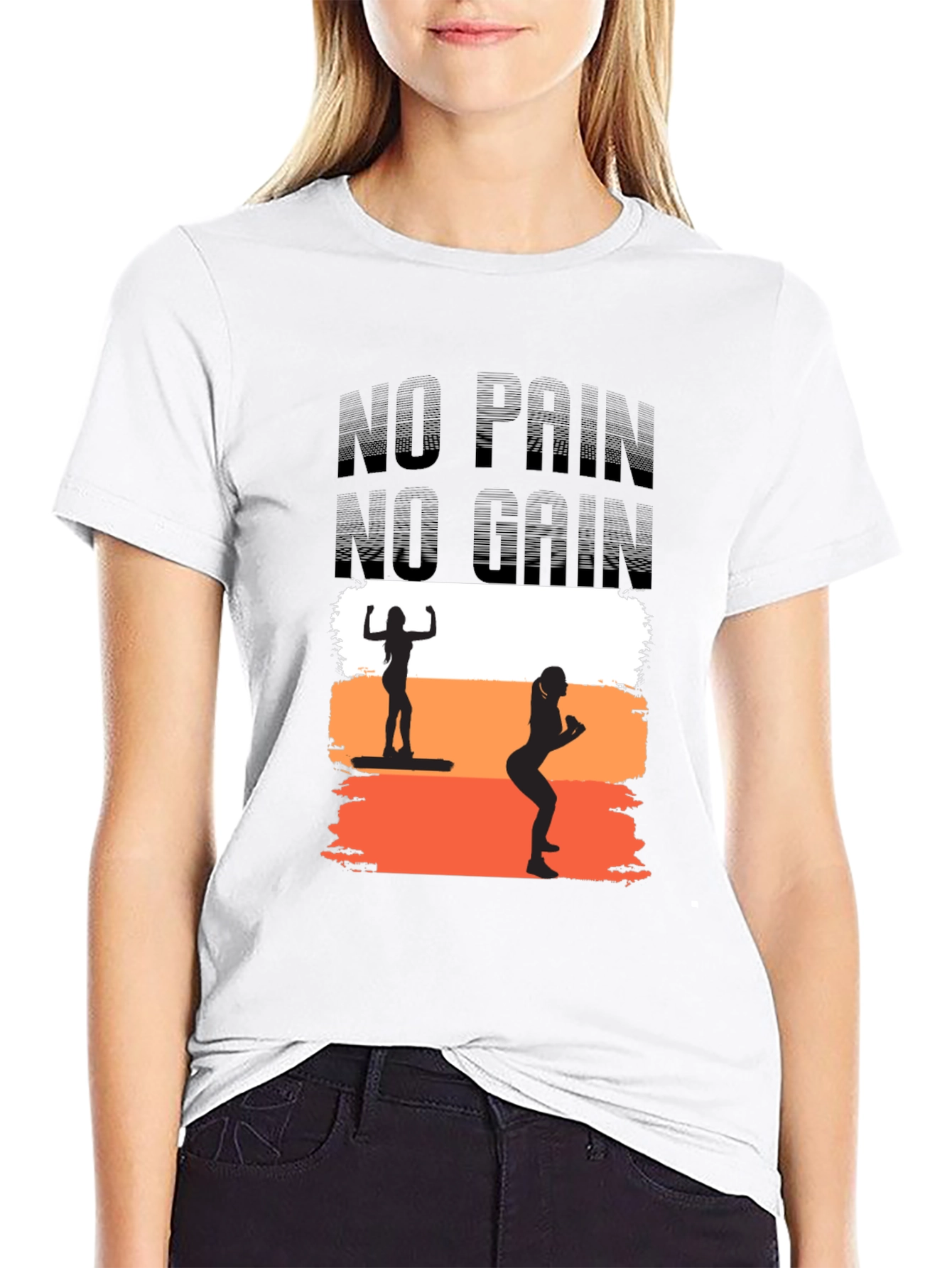 No Pain No Gain Workout T-Shirt