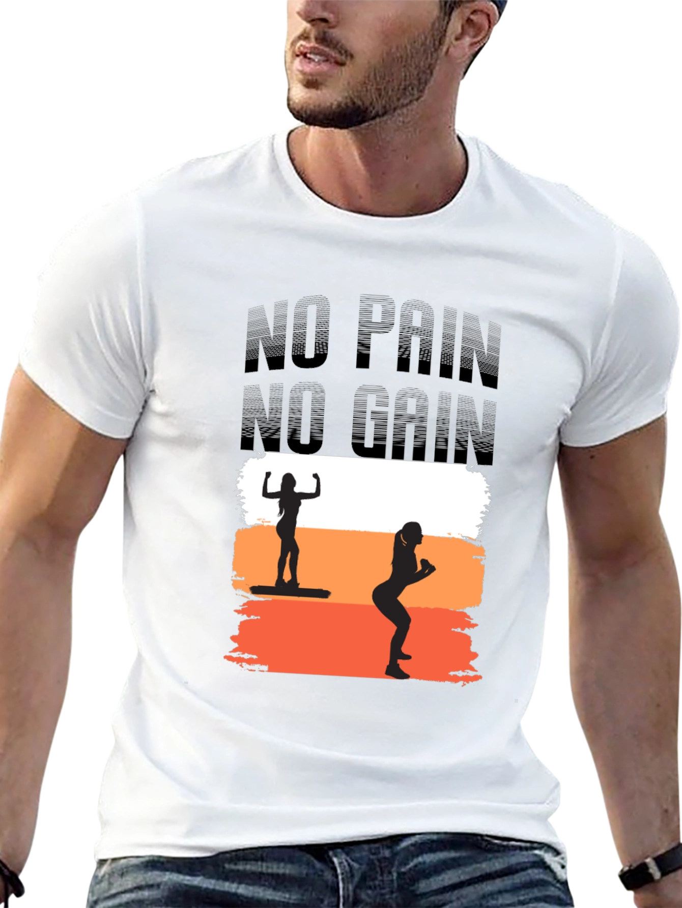 No Pain No Gain Workout T-Shirt