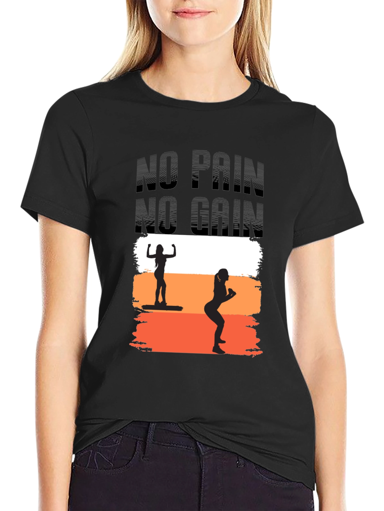 No Pain No Gain Workout T-Shirt