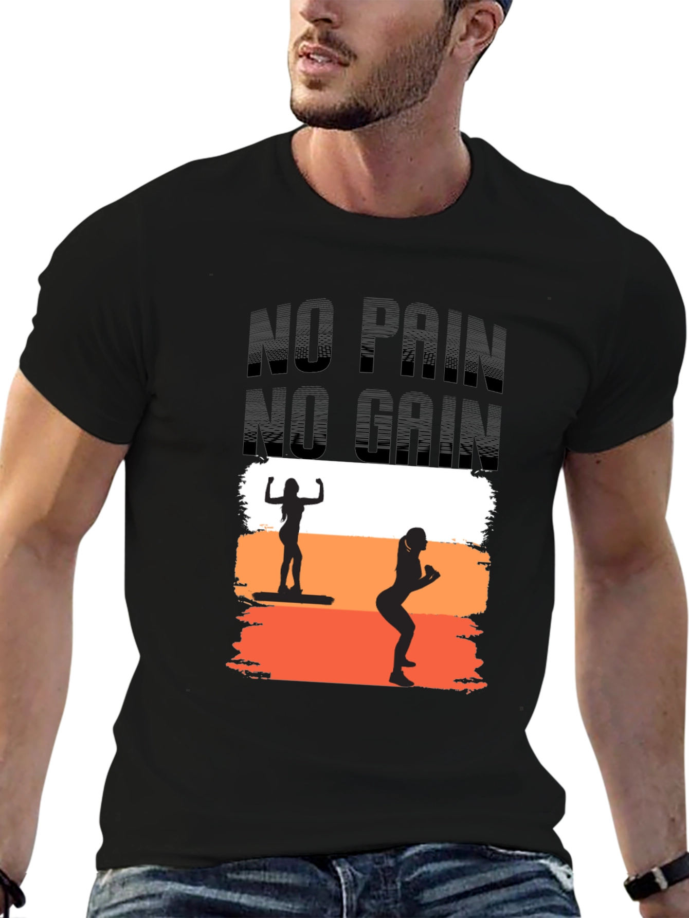 No Pain No Gain Workout T-Shirt