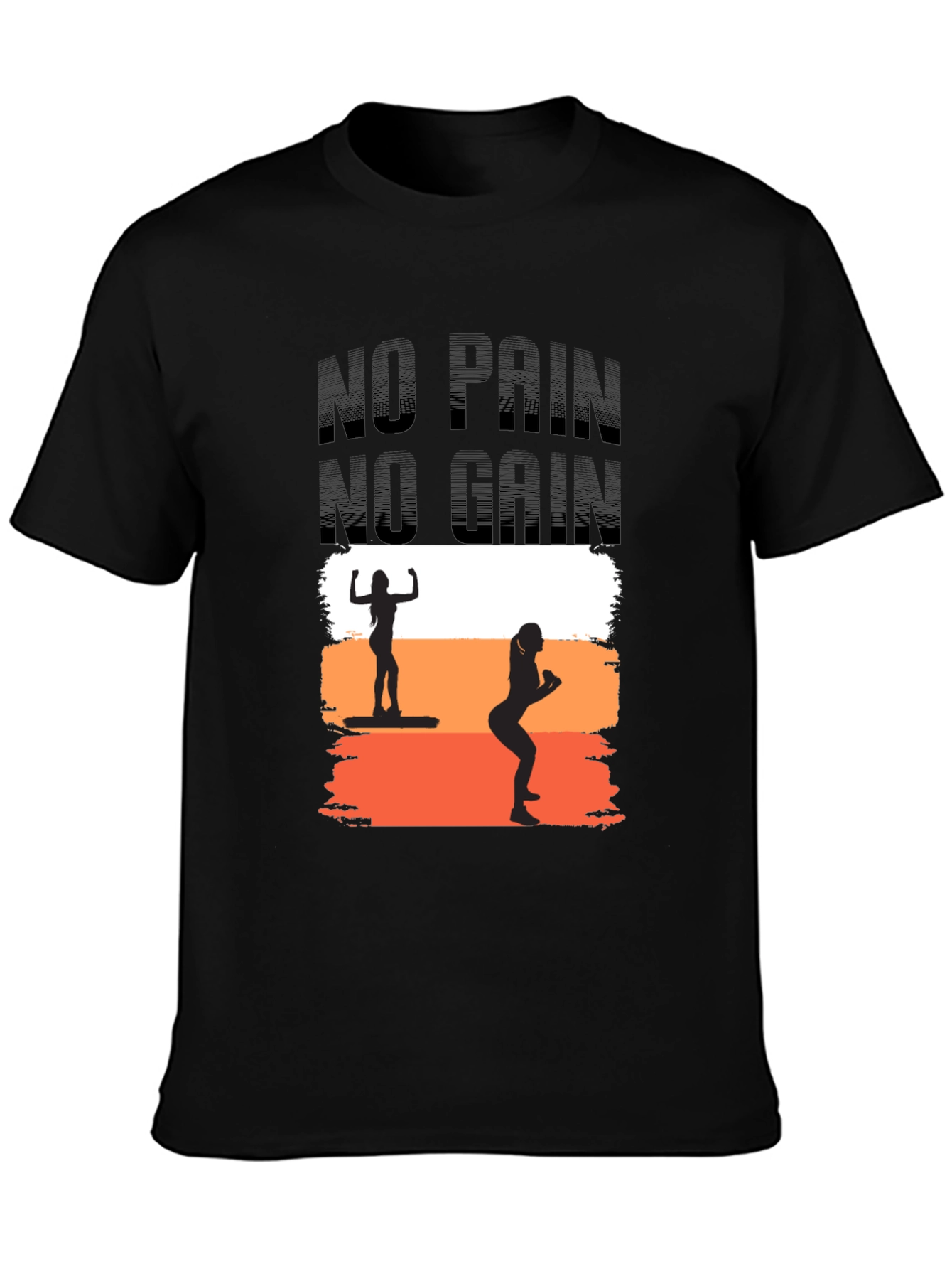 No Pain No Gain Workout T-Shirt