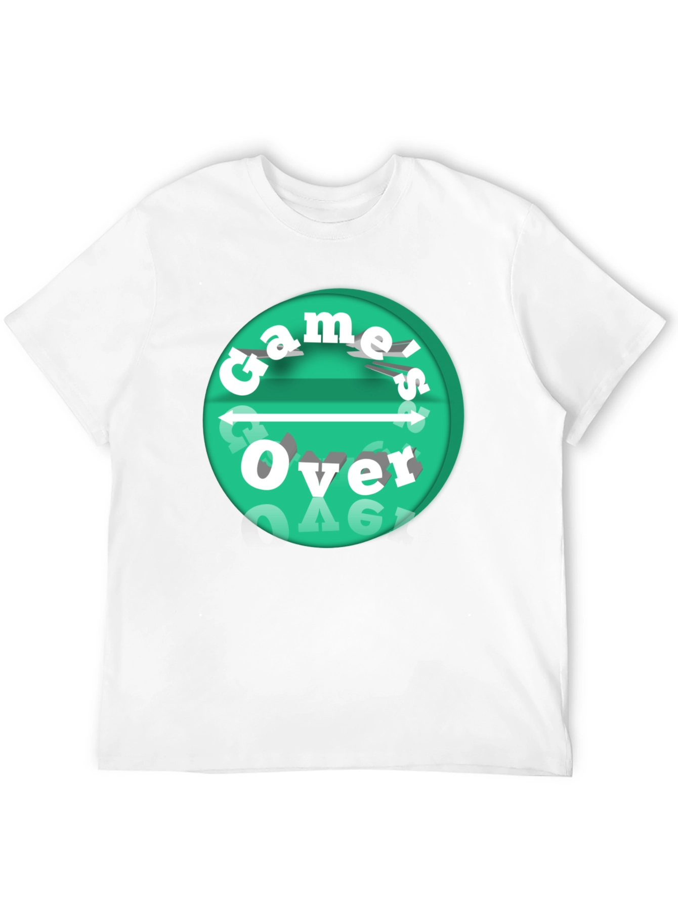 Game Over T-Shirt - Retro Gamer Style