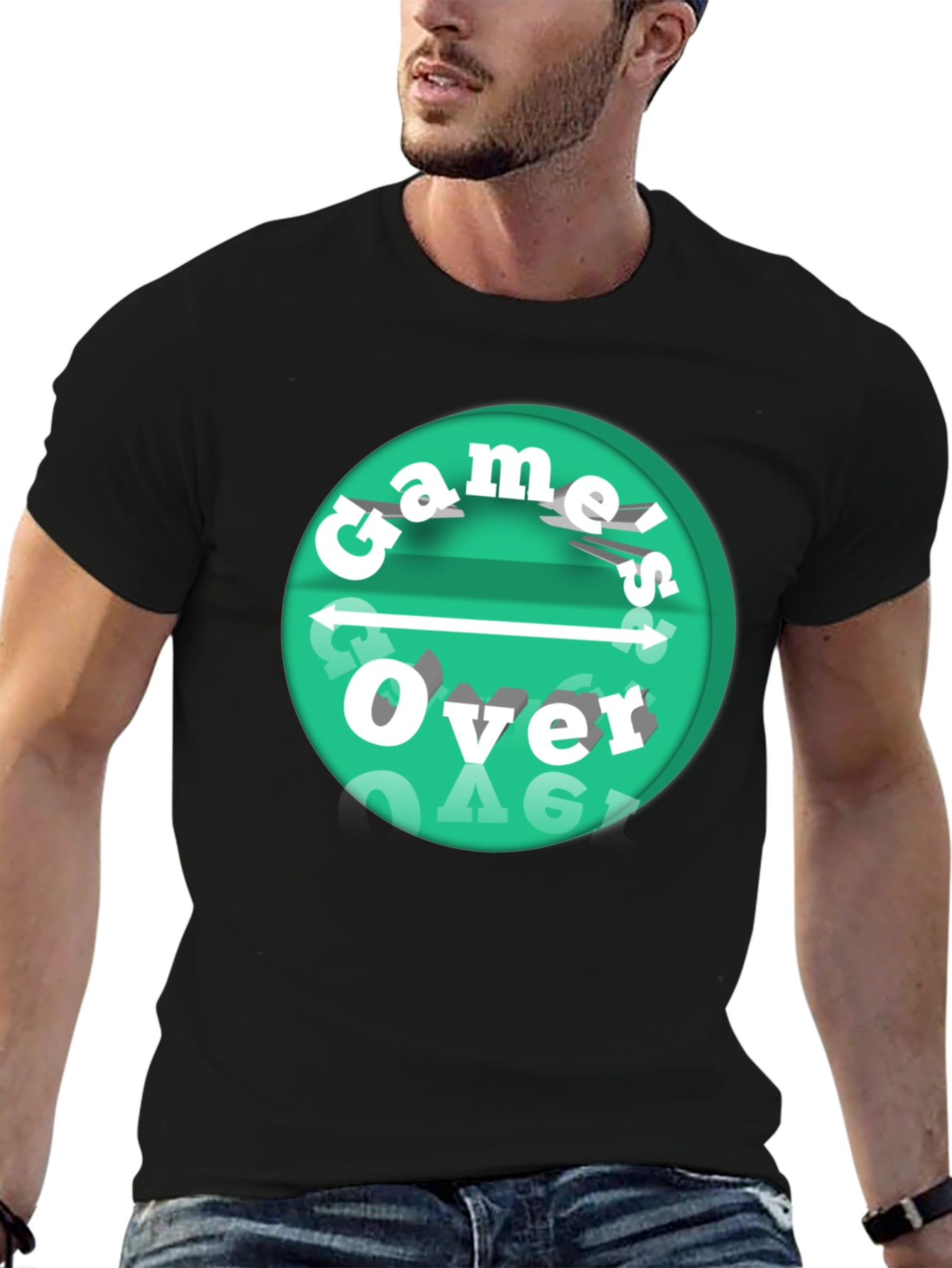 Game Over T-Shirt - Retro Gamer Style