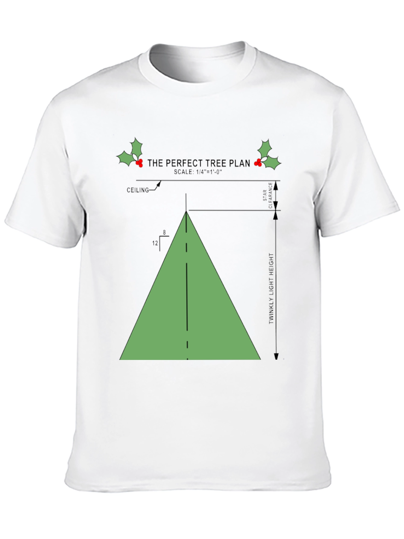Christmas Tree Plan T-Shirt