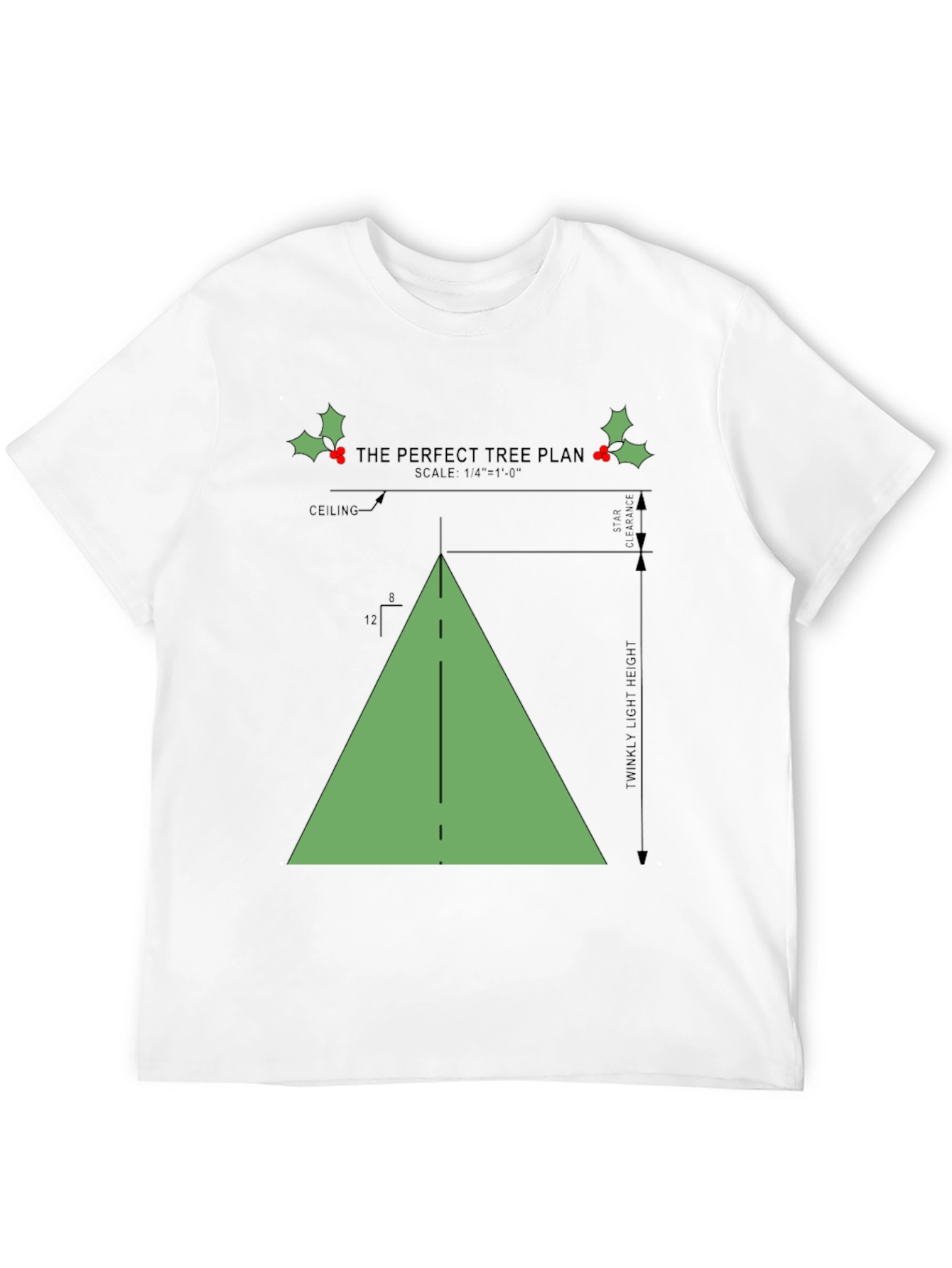 Christmas Tree Plan T-Shirt