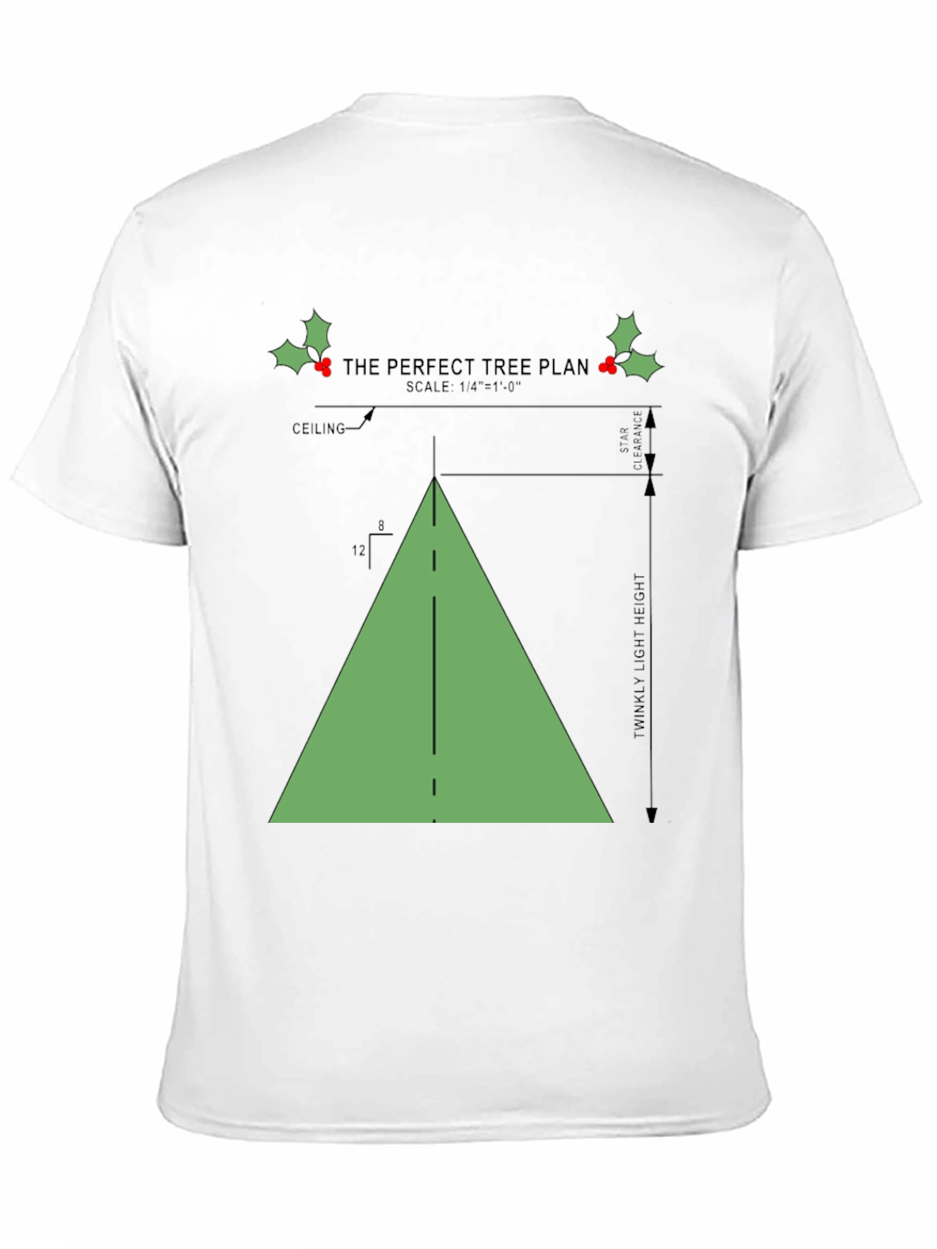 Christmas Tree Plan T-Shirt