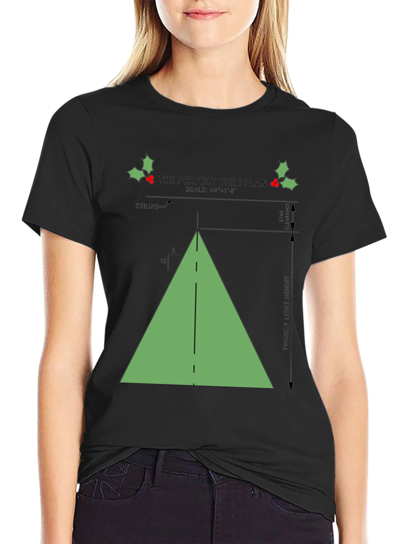 Christmas Tree Plan T-Shirt