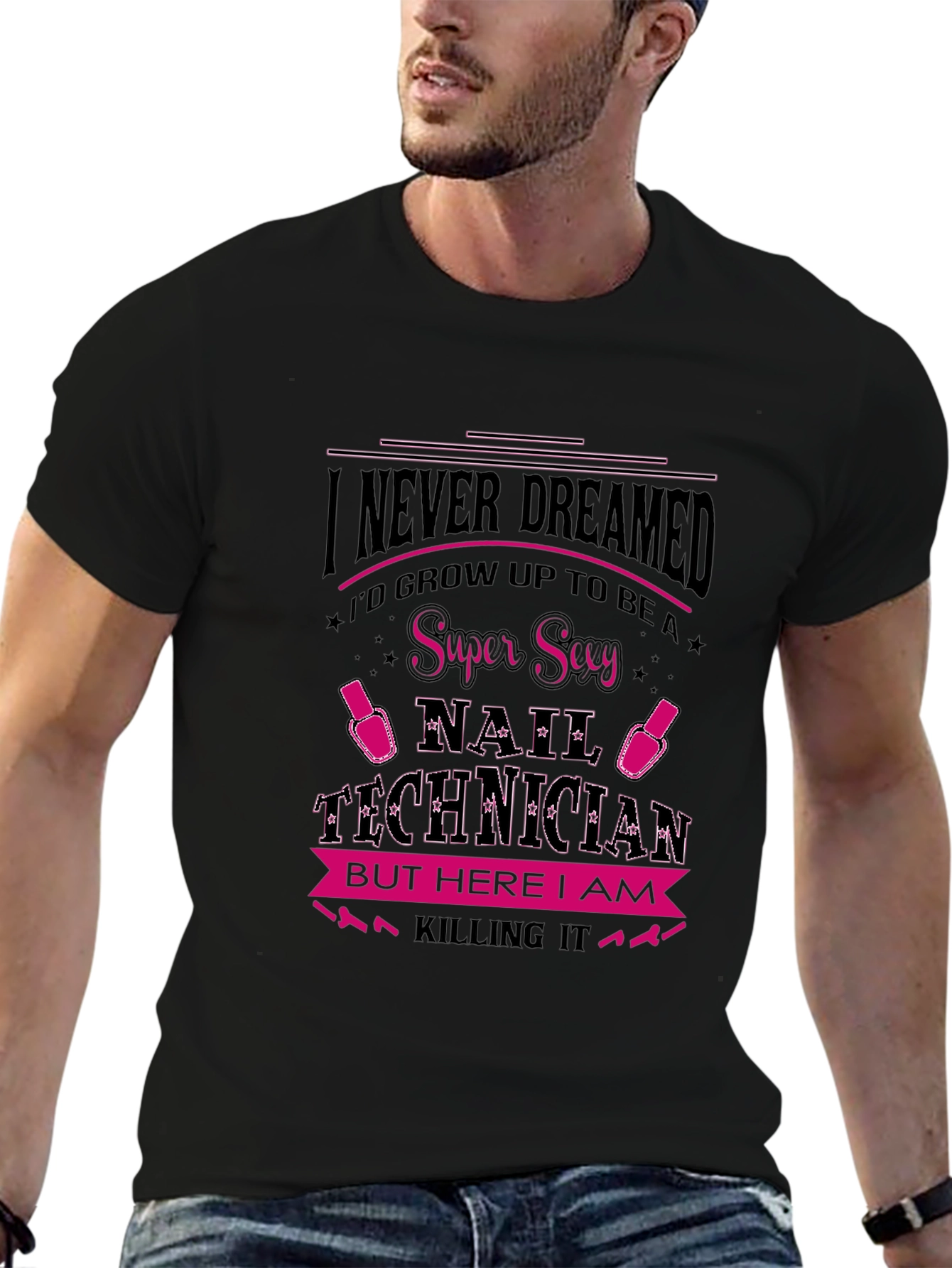 Super Sexy Nail Technician T-Shirt
