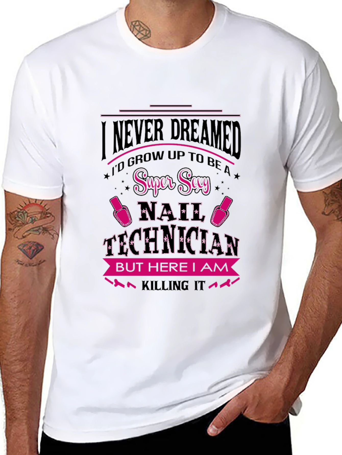 Super Sexy Nail Technician T-Shirt