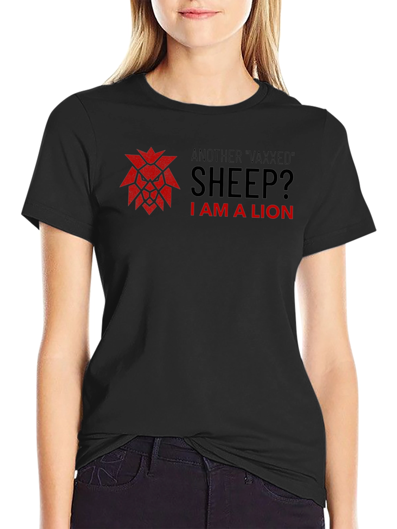 I am a Lion T-shirt - Anti-Vax Statement