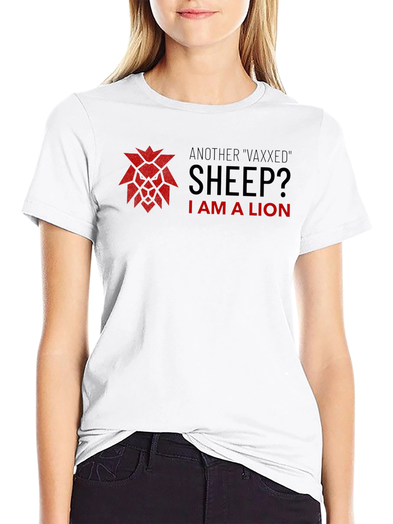 I am a Lion T-shirt - Anti-Vax Statement