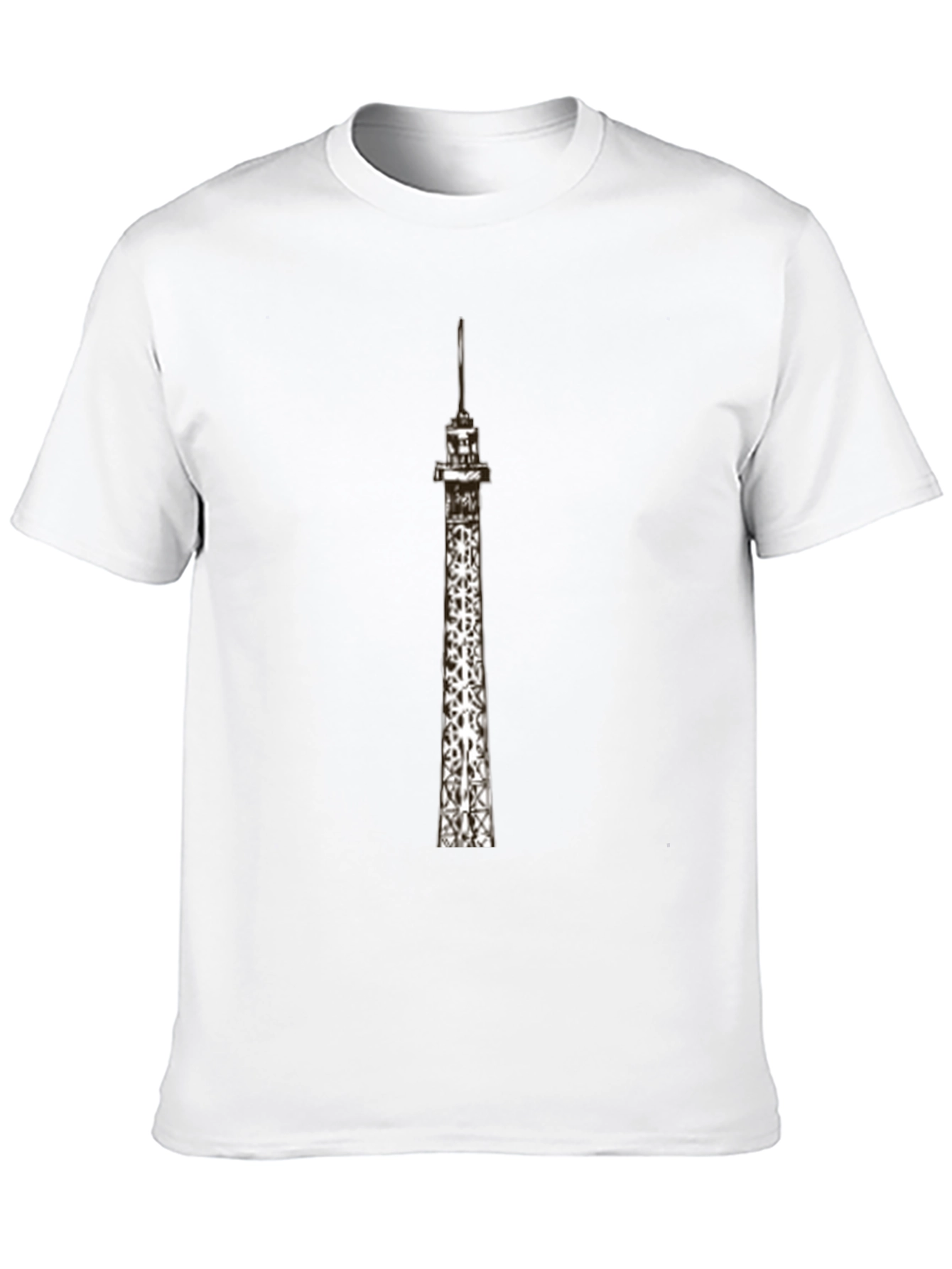 Tokyo Tower Graphic Tee - Black T-Shirt