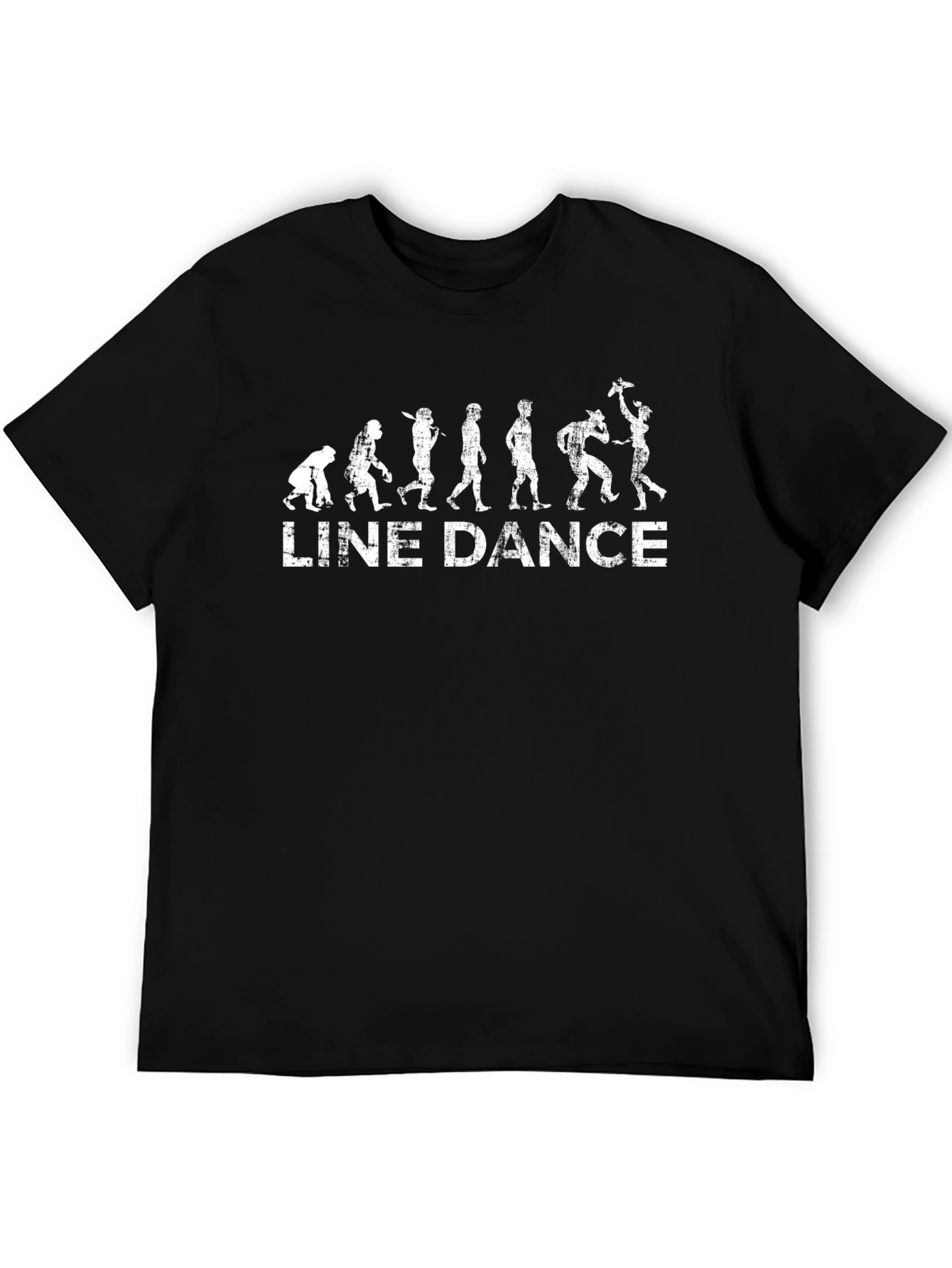 Line Dance Evolution Graphic T-Shirt