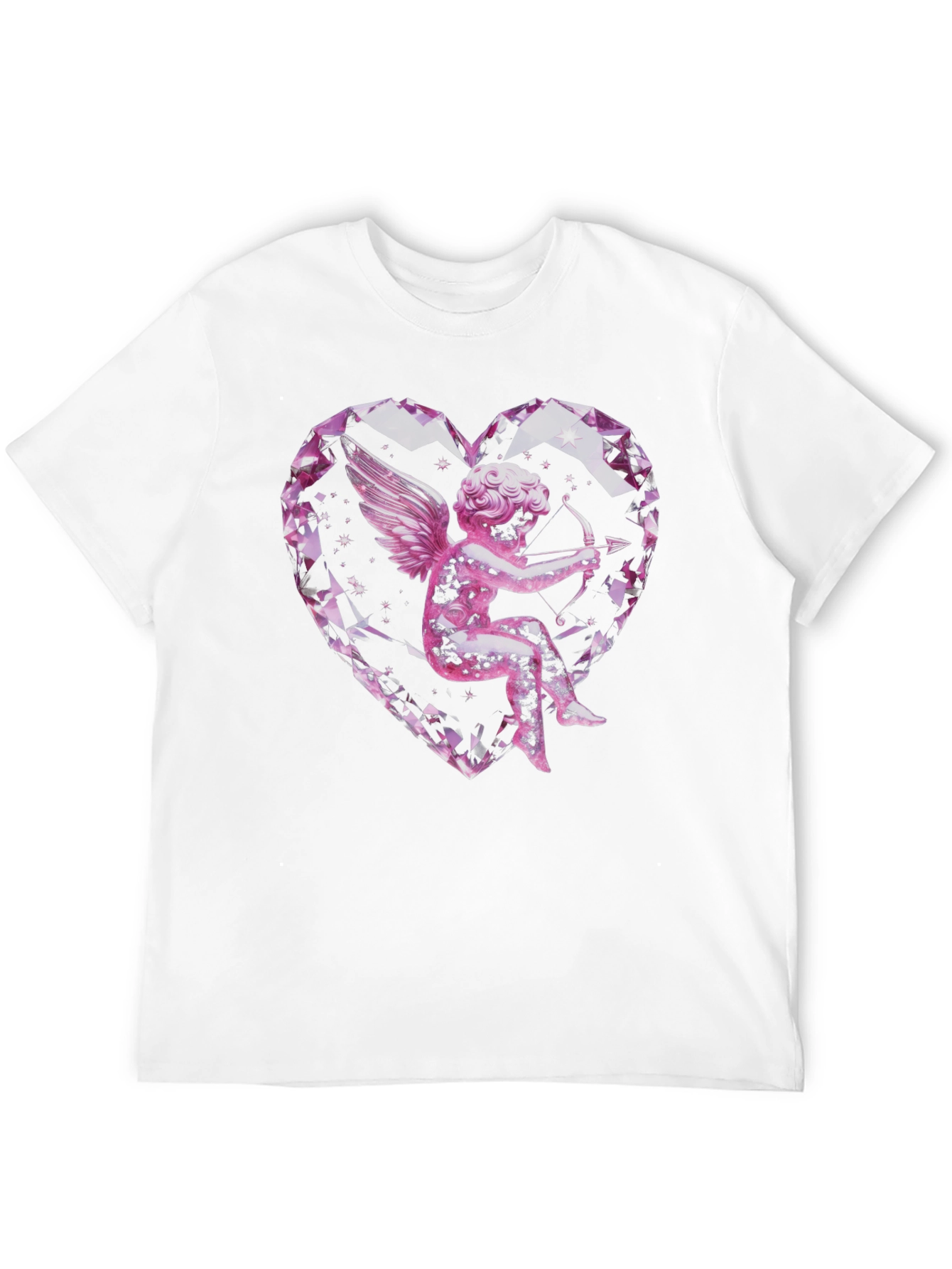 Cupid Heart Graphic Tee - Valentines Day Gift