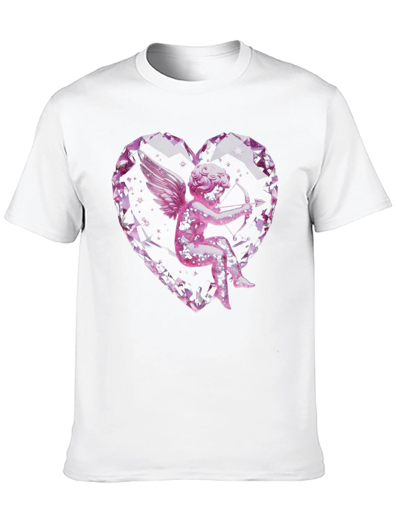 Cupid Heart Graphic Tee - Valentines Day Gift