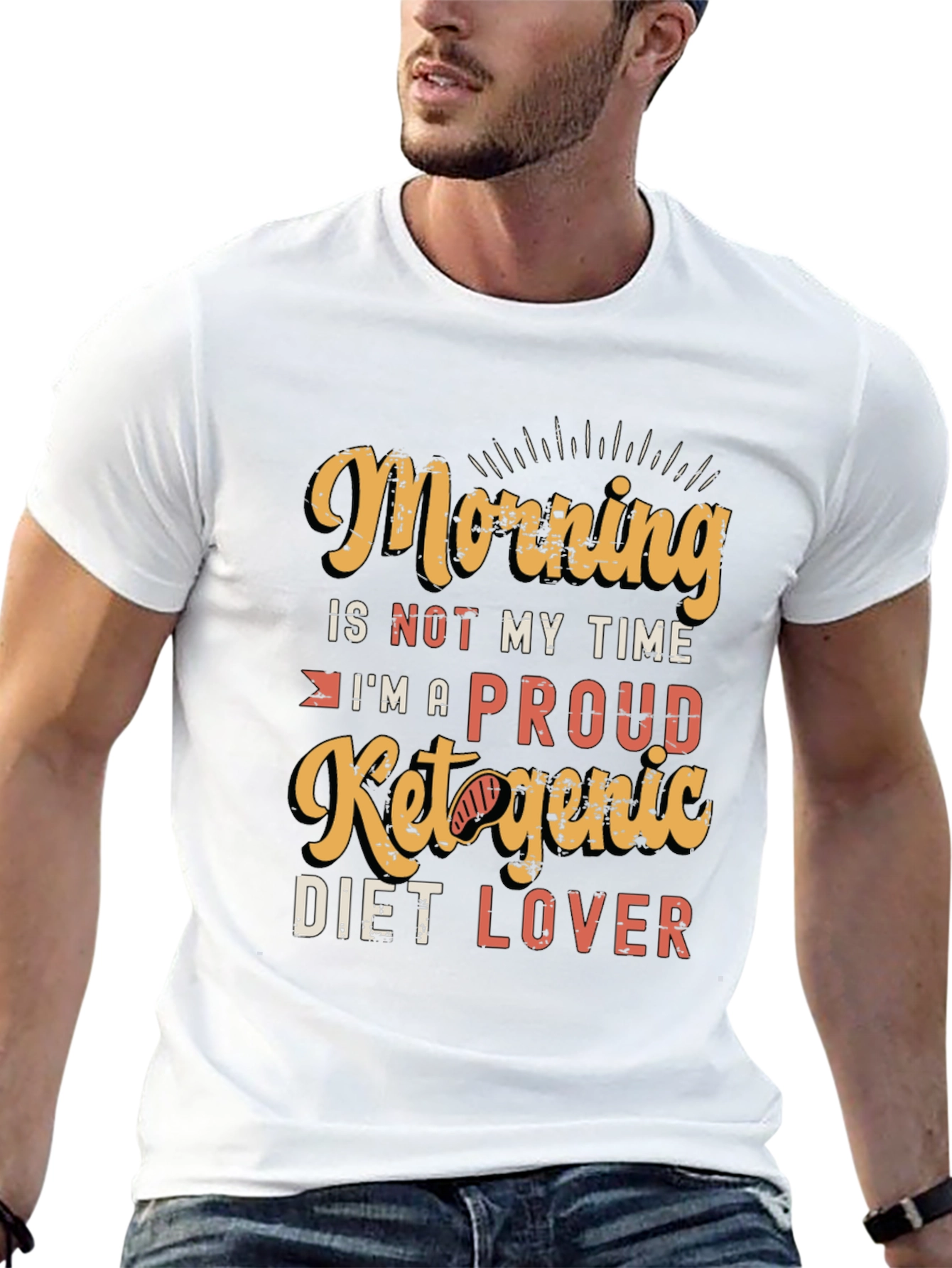 Morning Not My Time Keto Diet T-Shirt
