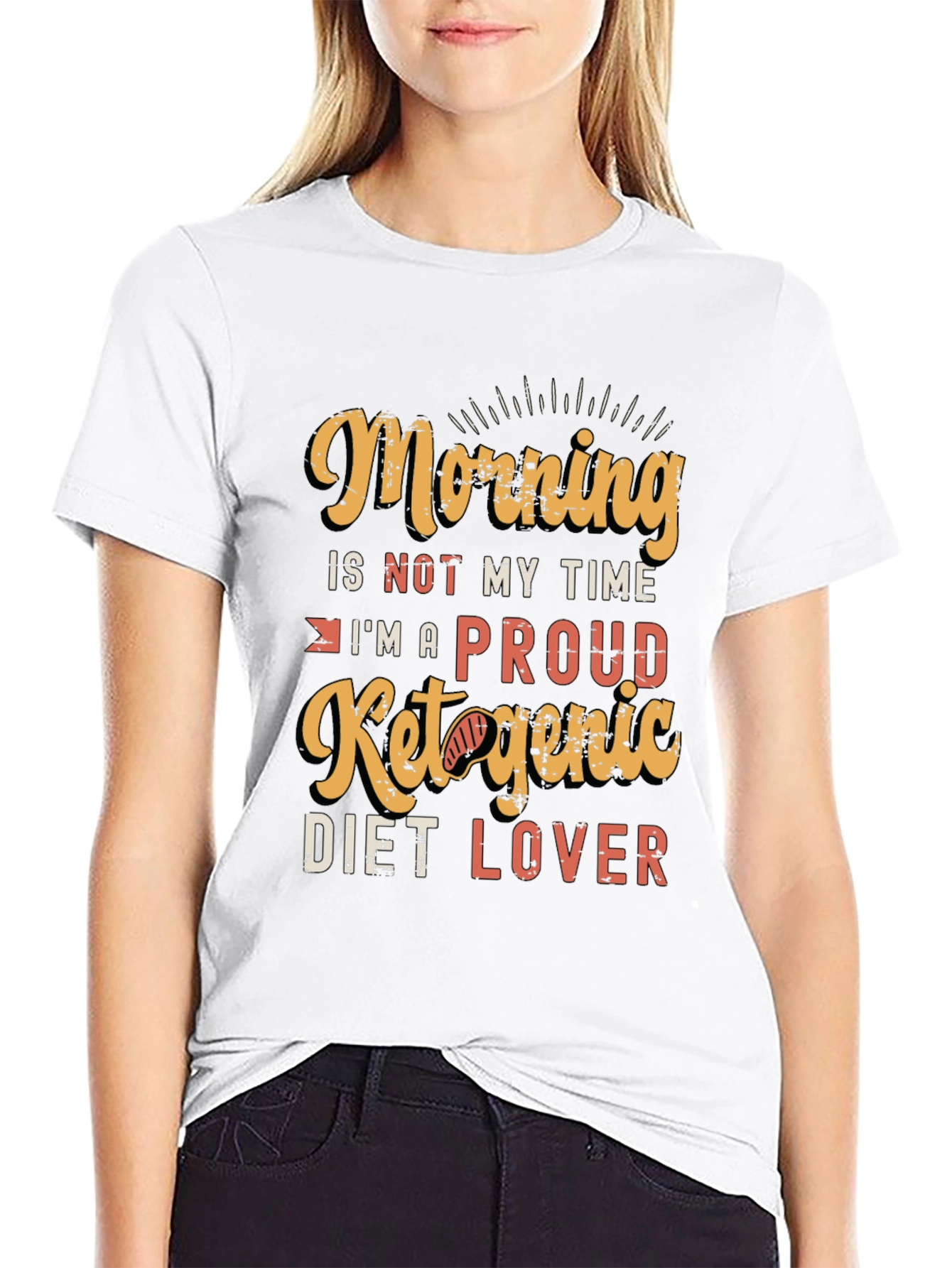 Morning Not My Time Keto Diet T-Shirt