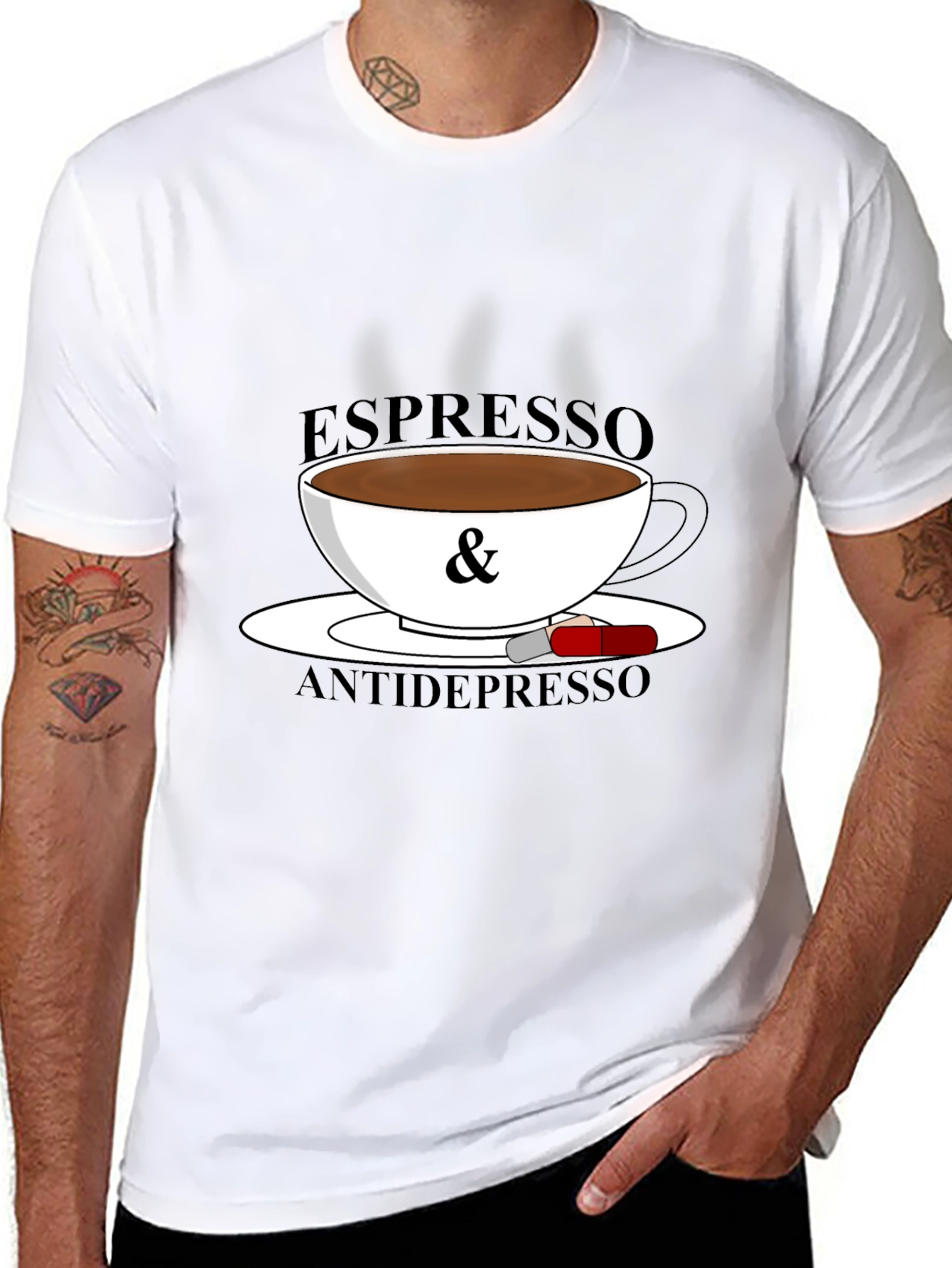 Espresso & Antidepressants Graphic T-Shirt