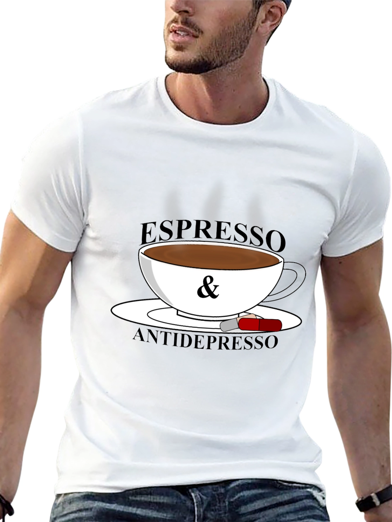 Espresso & Antidepressants Graphic T-Shirt