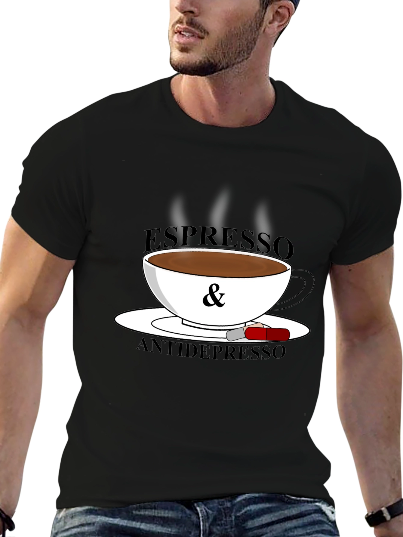 Espresso & Antidepressants Graphic T-Shirt