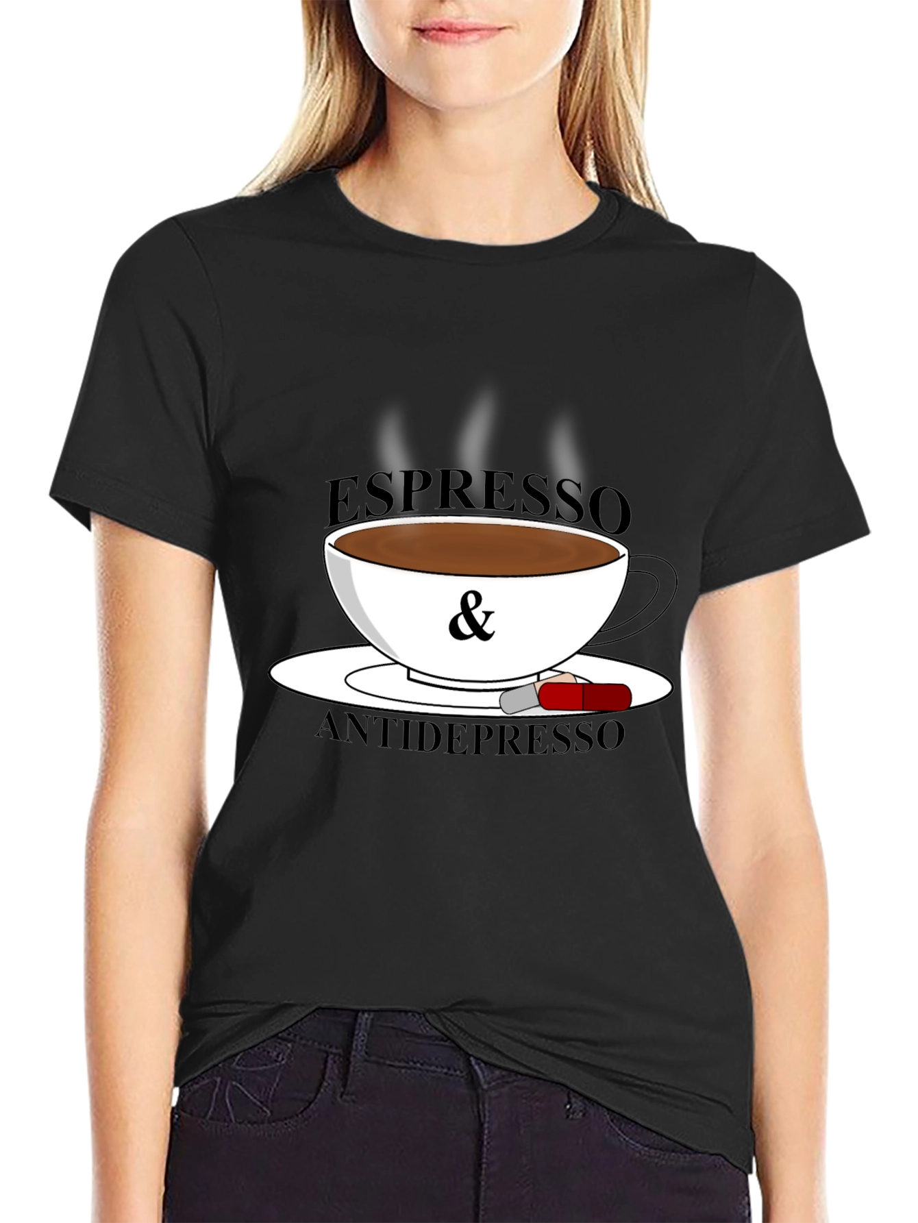 Espresso & Antidepressants Graphic T-Shirt